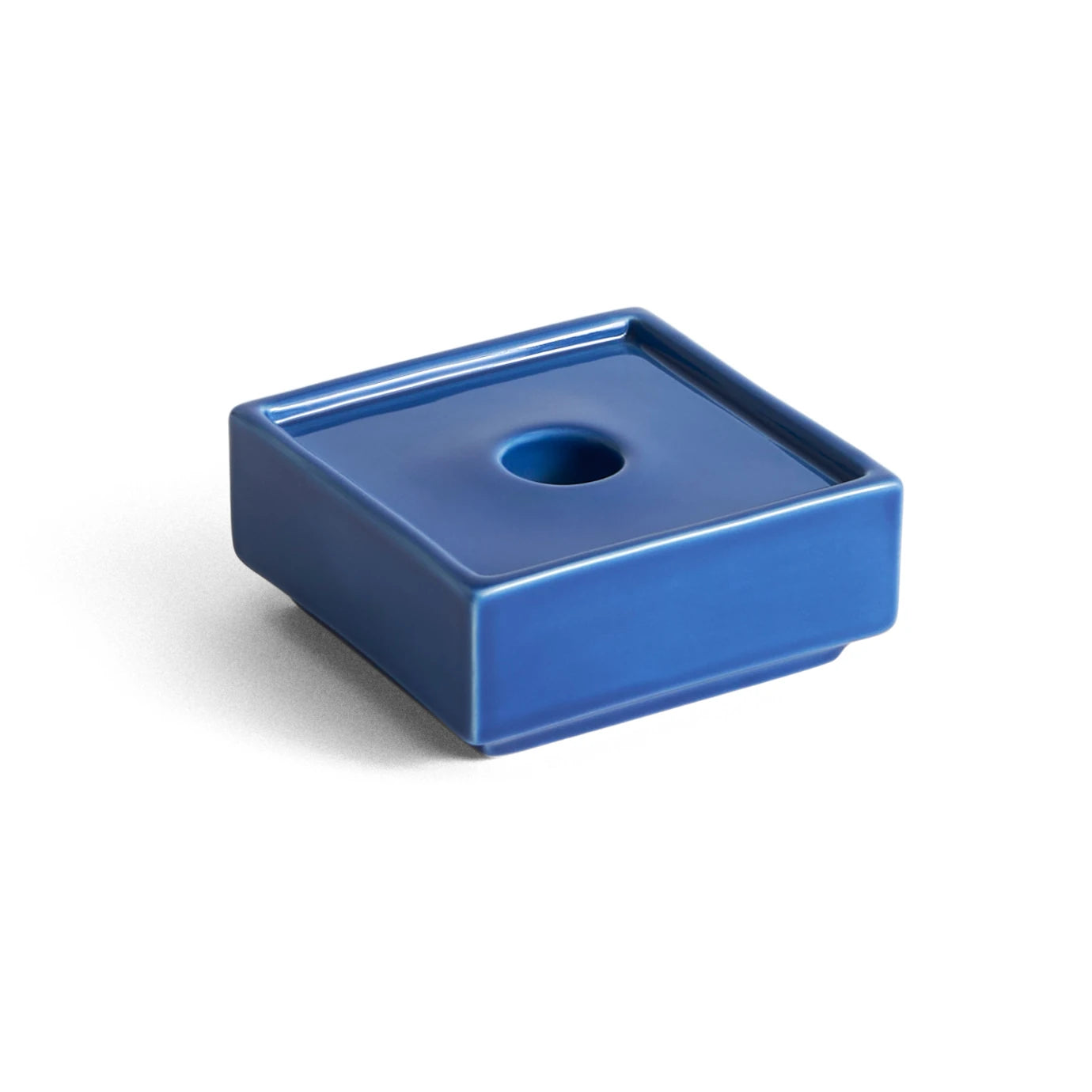 Small Mattone Candleholder in blue by HAY | Lifestory