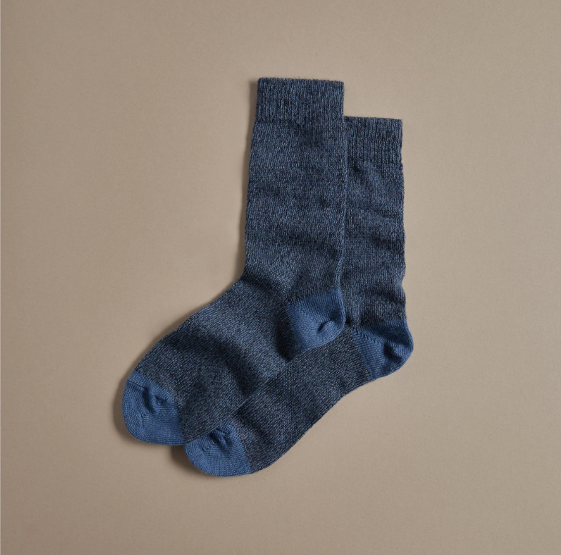 Mens Fine Merino Wool Socks | 3 Colours | Lambswool | UK Made | by ROVE - Lifestory