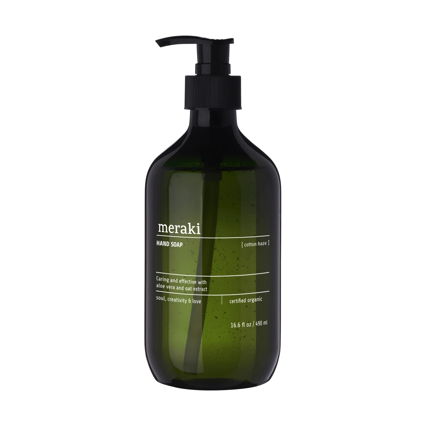 Meraki Hand Soap Cotton Haze - 490ml Pump Bottle