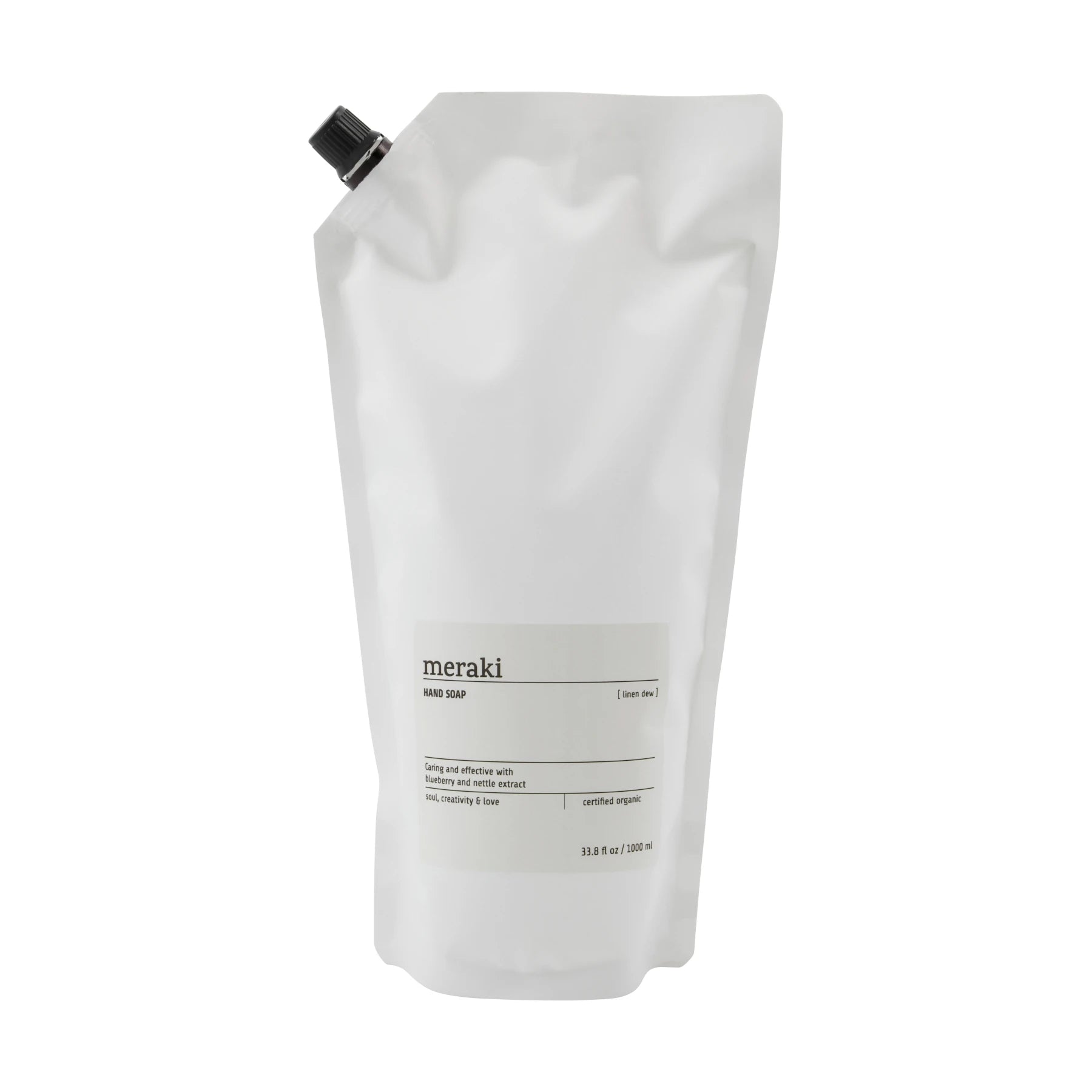 Meraki Hand Soap Linen Dew - 1000ml Refill Bag