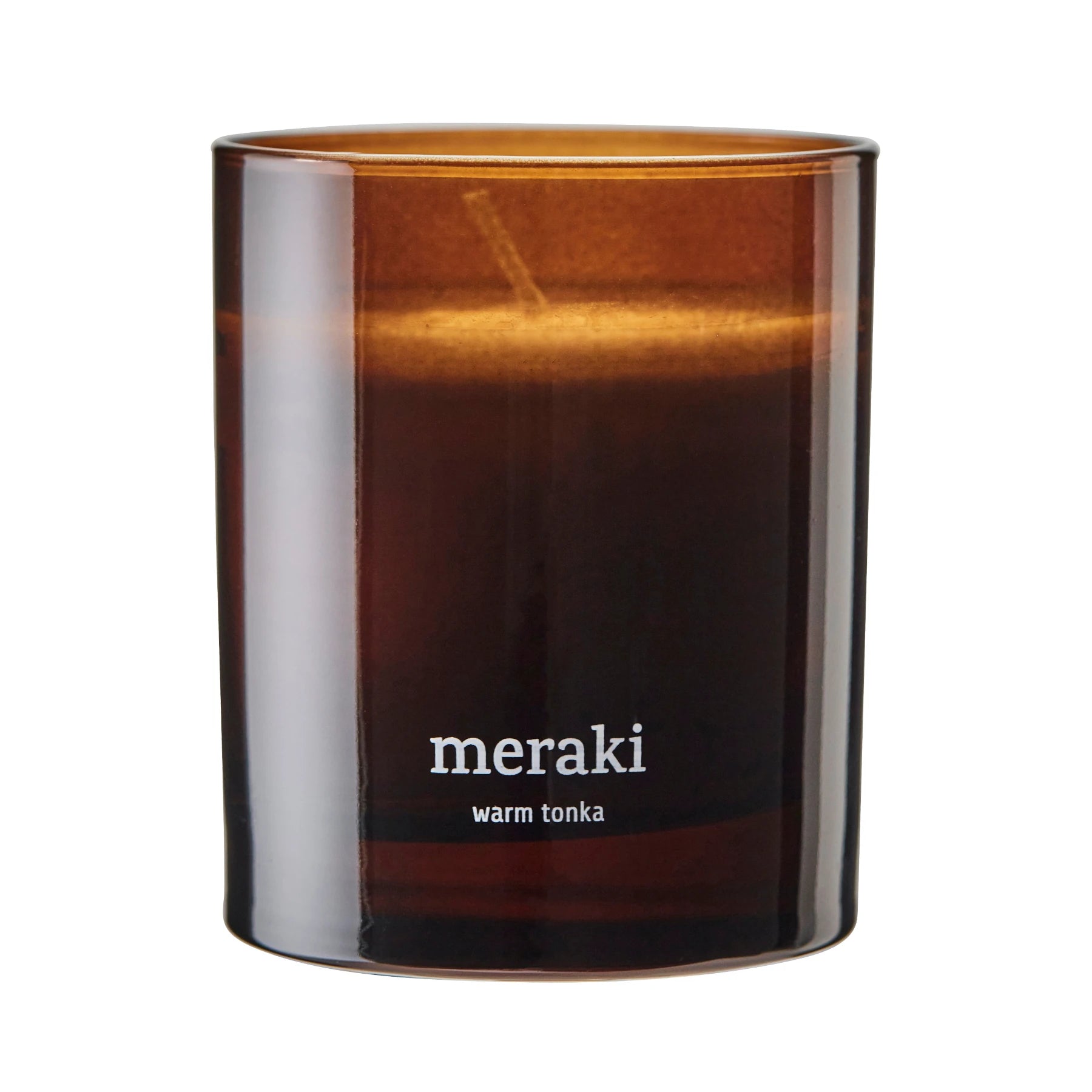 Meraki Large Scented Candle in Warm Tonka