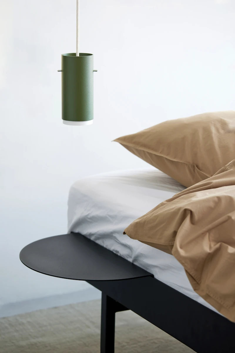 Moebe side table for bed in black - Lifestory