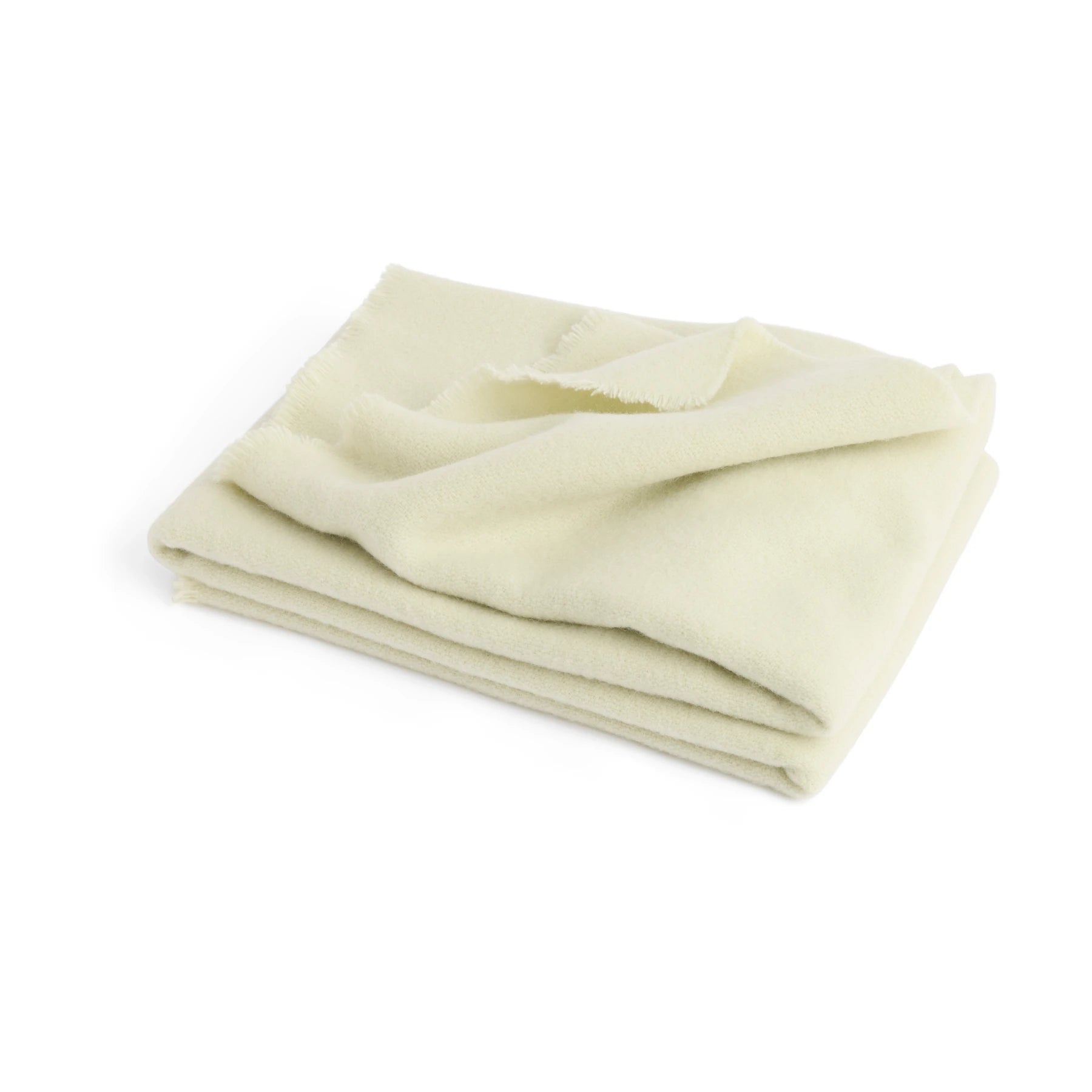 Pure Wool Mono Throws in Cream by HAY | Lifestory