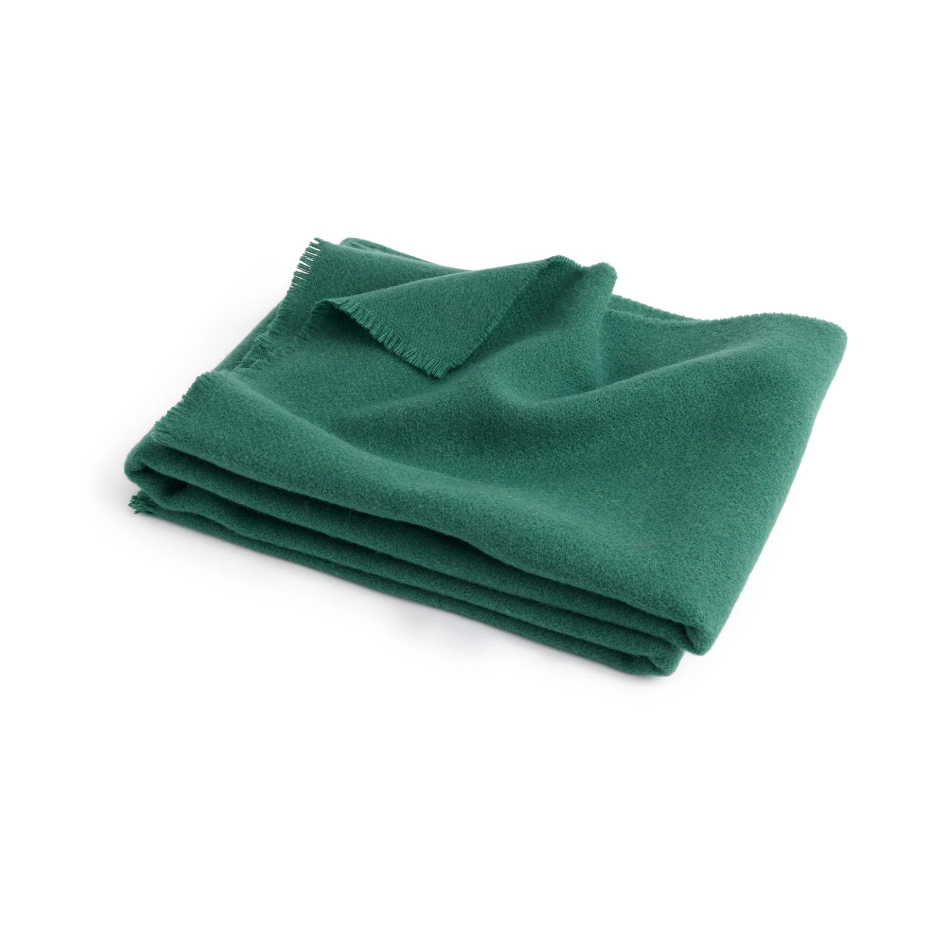 Pure Wool Mono Throws in green by HAY | Lifestory