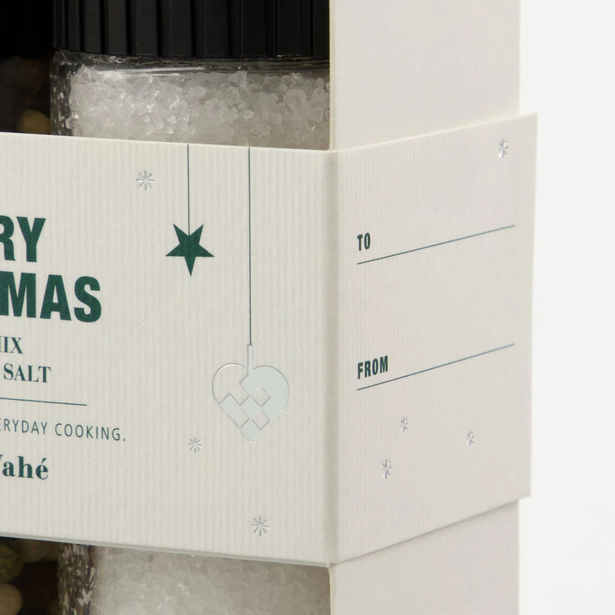 Nicolas Vahé Christmas Essentials French Sea Salt & Pepper Mix gift box