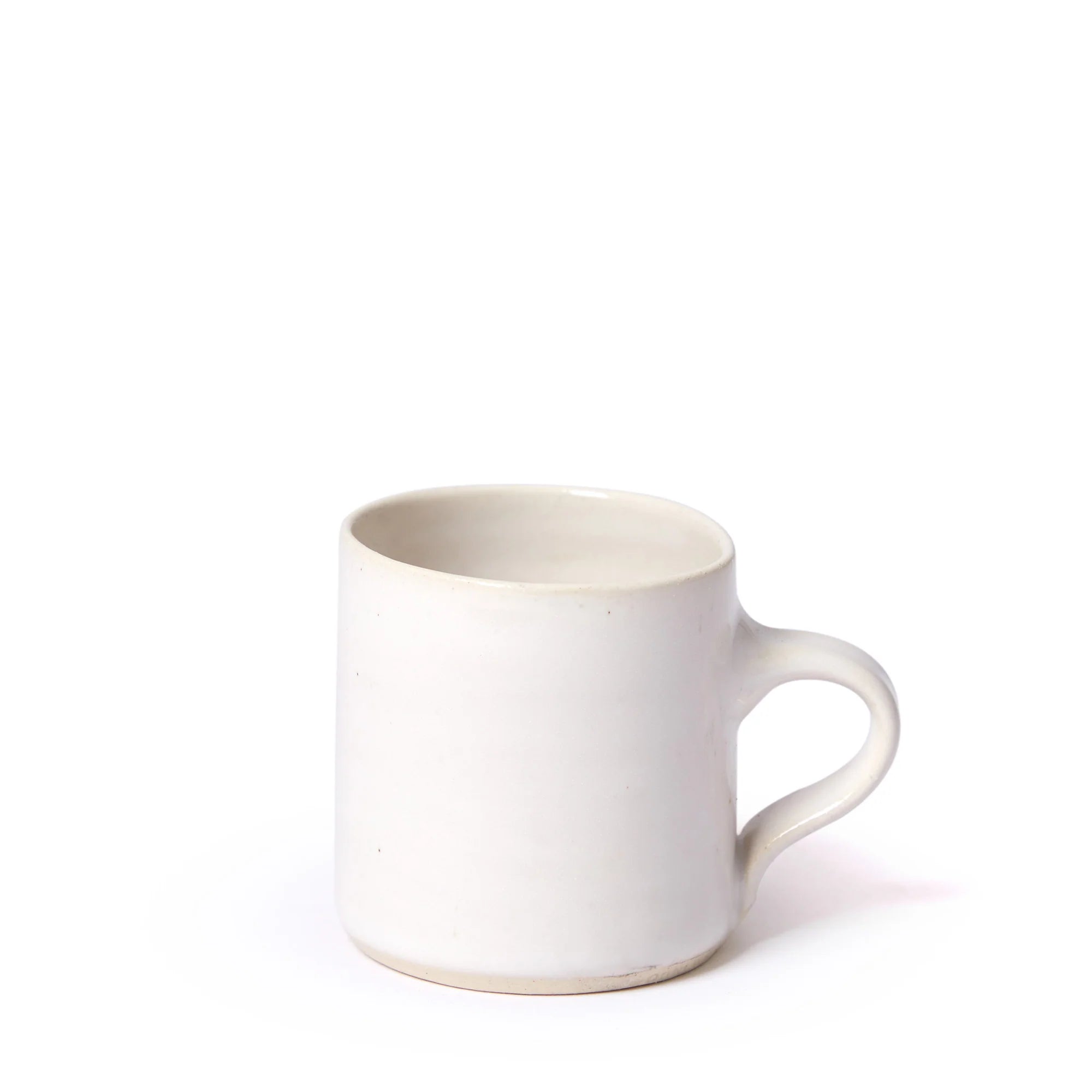 Organic Sand Espresso Cup in white by The Conran Shop