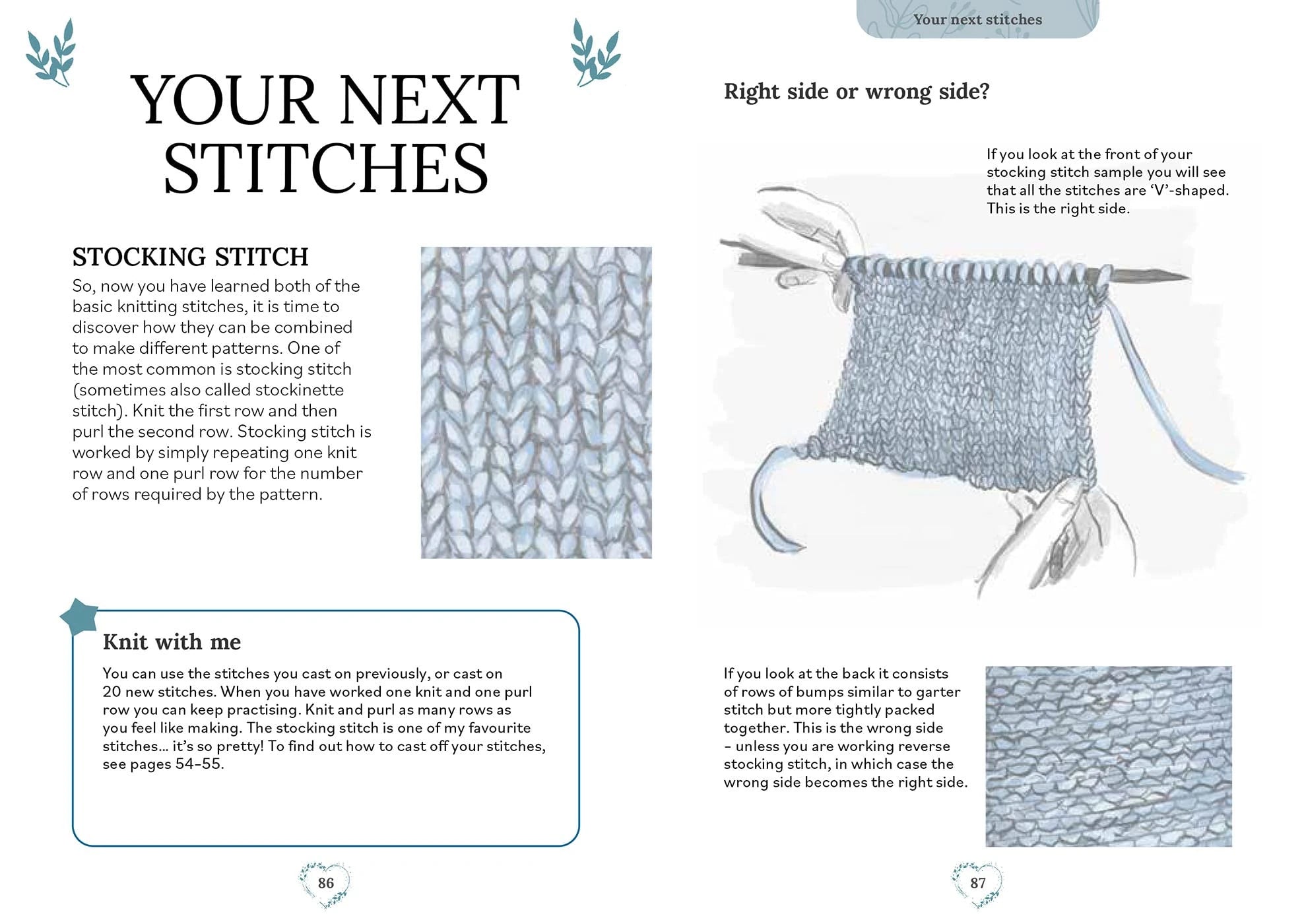 Pocket Book of Knitting | Craft Book