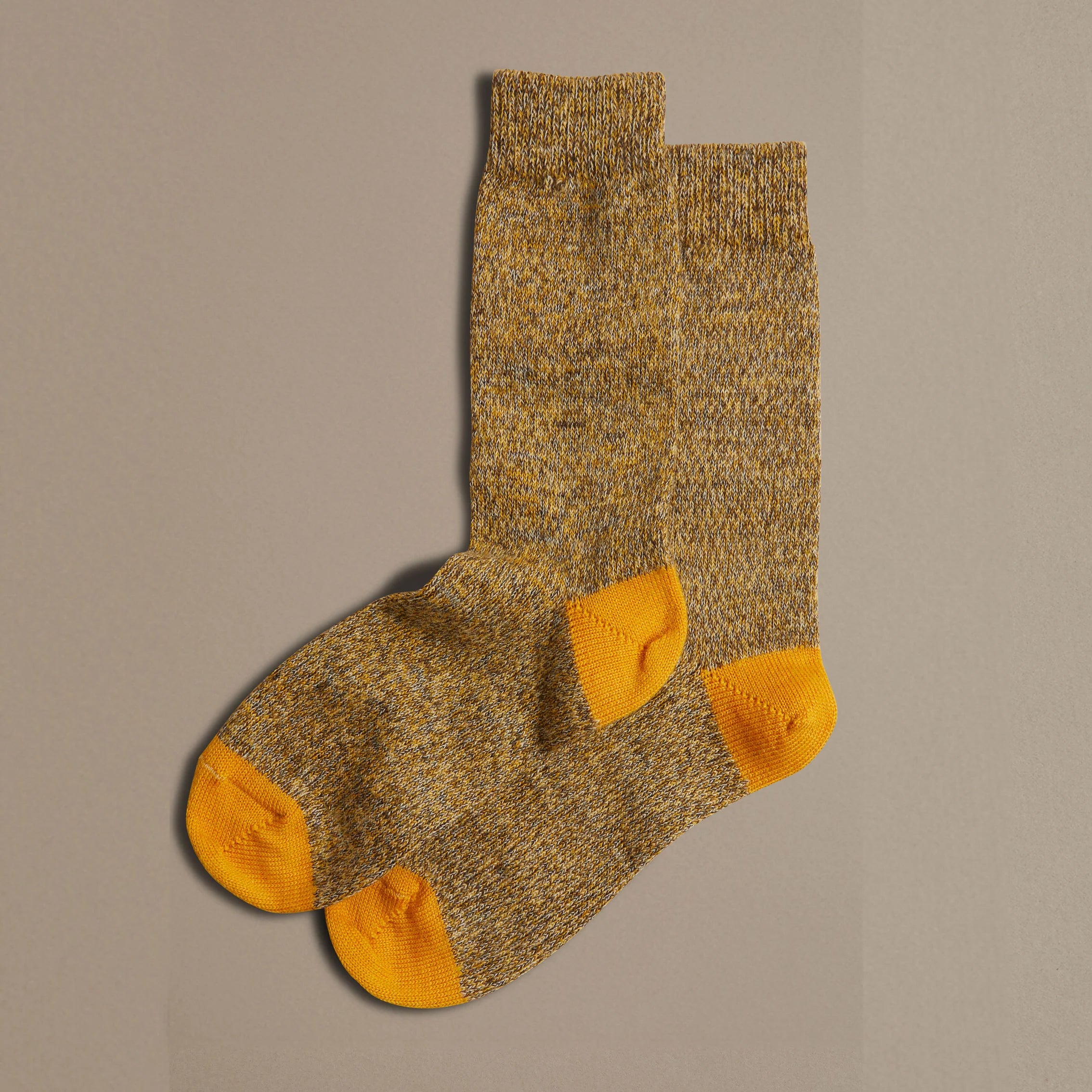 ROVE Knitwear Mens Marl Fine Merino Wool Socks - UK Made