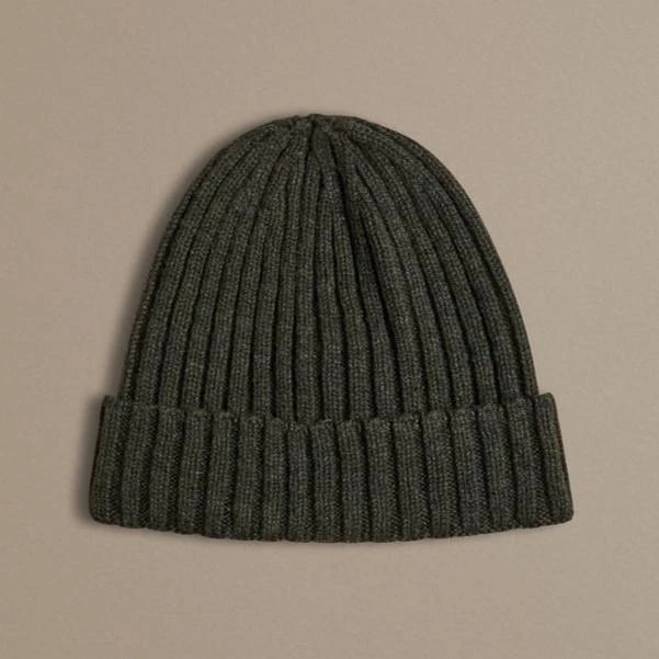 Rove Knitwear Unisex Lambswool Fisherman Beanie - UK Made