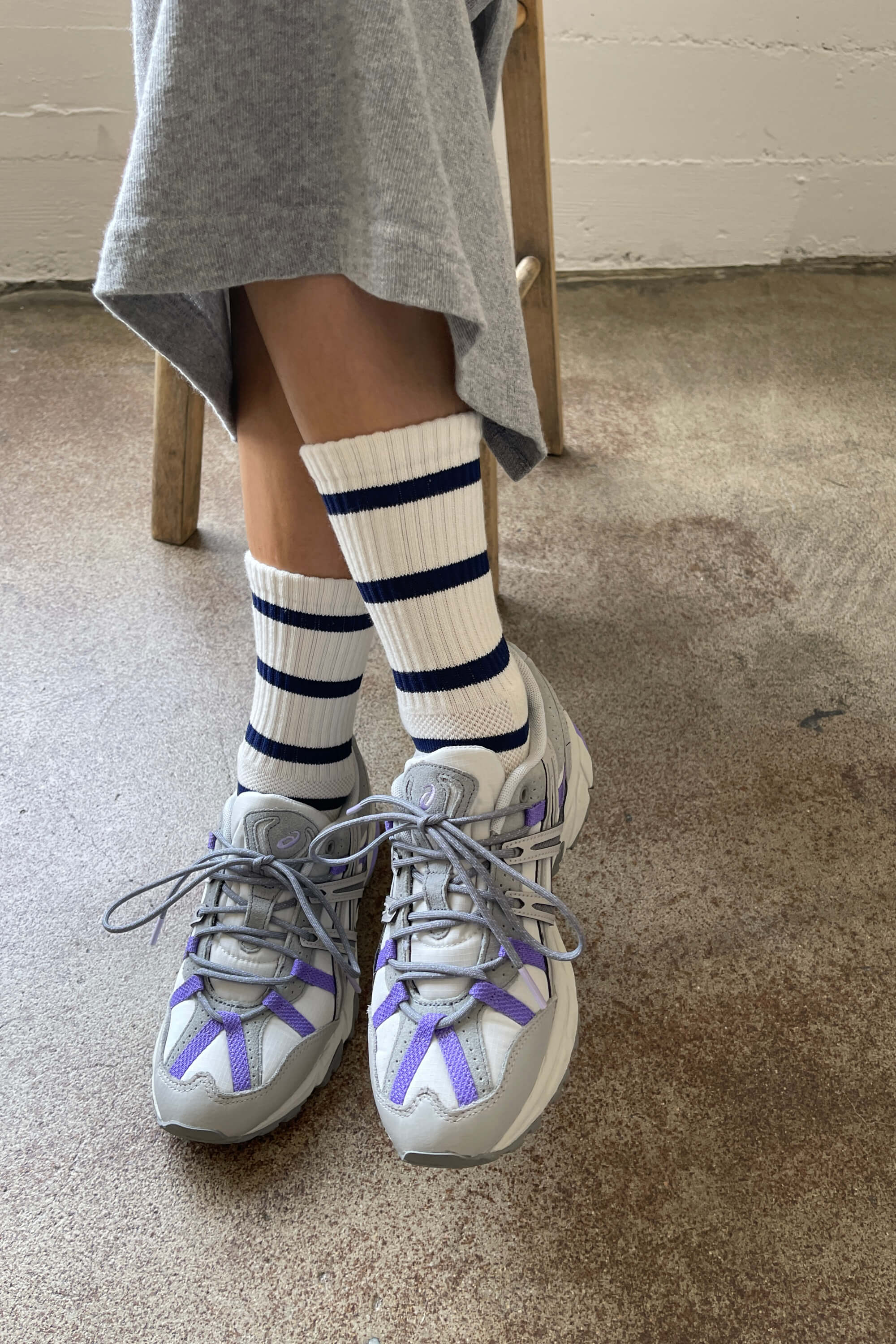 Boyfriend Socks | Sailor Stripe | by Le Bon Shoppe - Lifestory