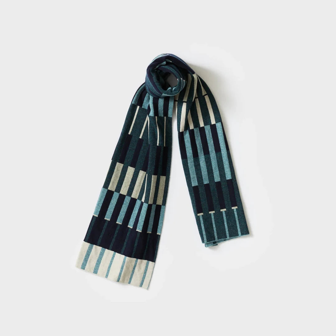 Scarf 'Harbour' in various colours by Hilary Grant