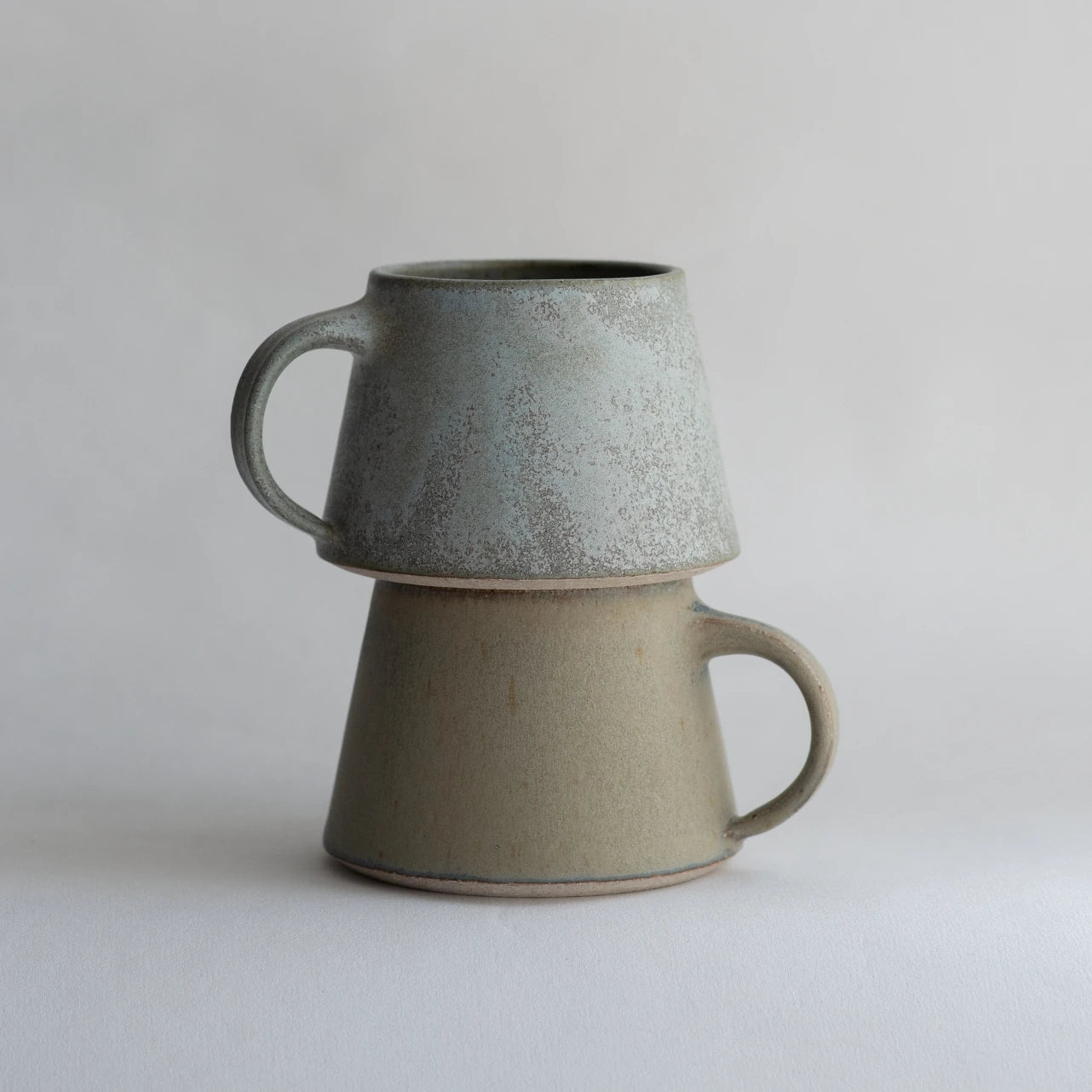 Short Mug in Frost Glaze by Aku Ceramics - Lifestory