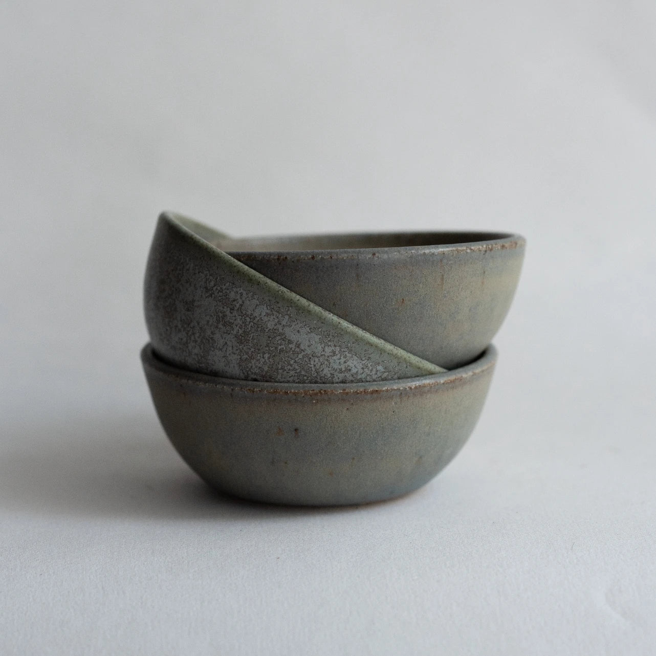 Small Dish | Frost | Hand Thrown Stoneware | by Aku Ceramics