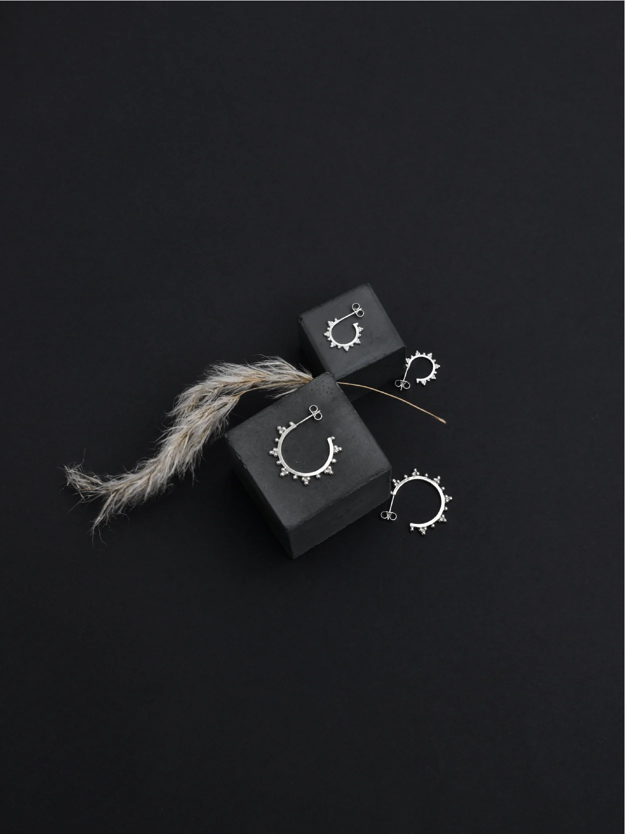 Mini Sol Earrings | Silver - Lifestory