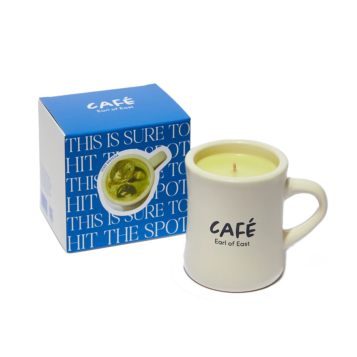 Earl of East Iced Matcha Soy Wax Café Candle & Mug | Lifestory