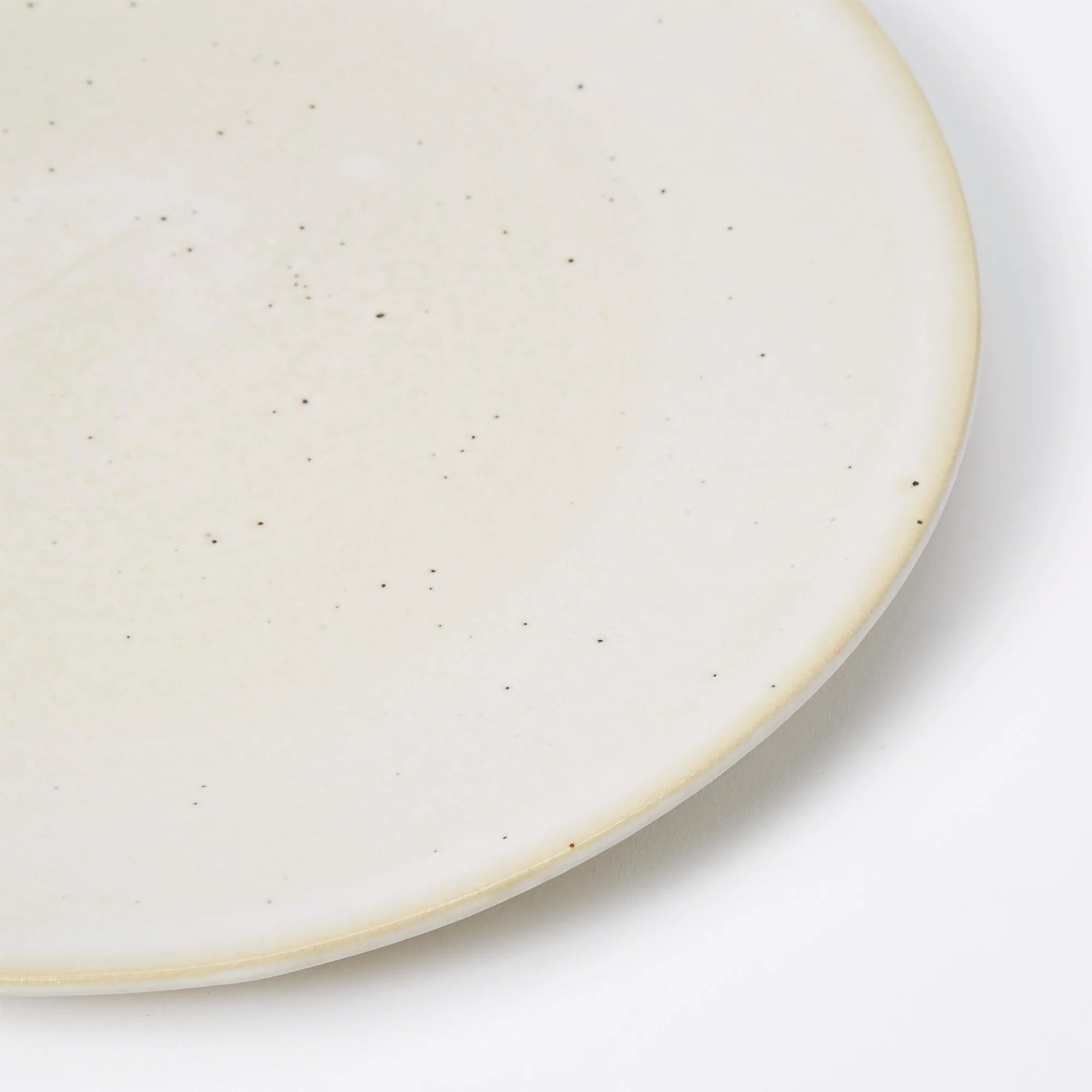 Speckle Cream Dinner Plate by The Conran Shop