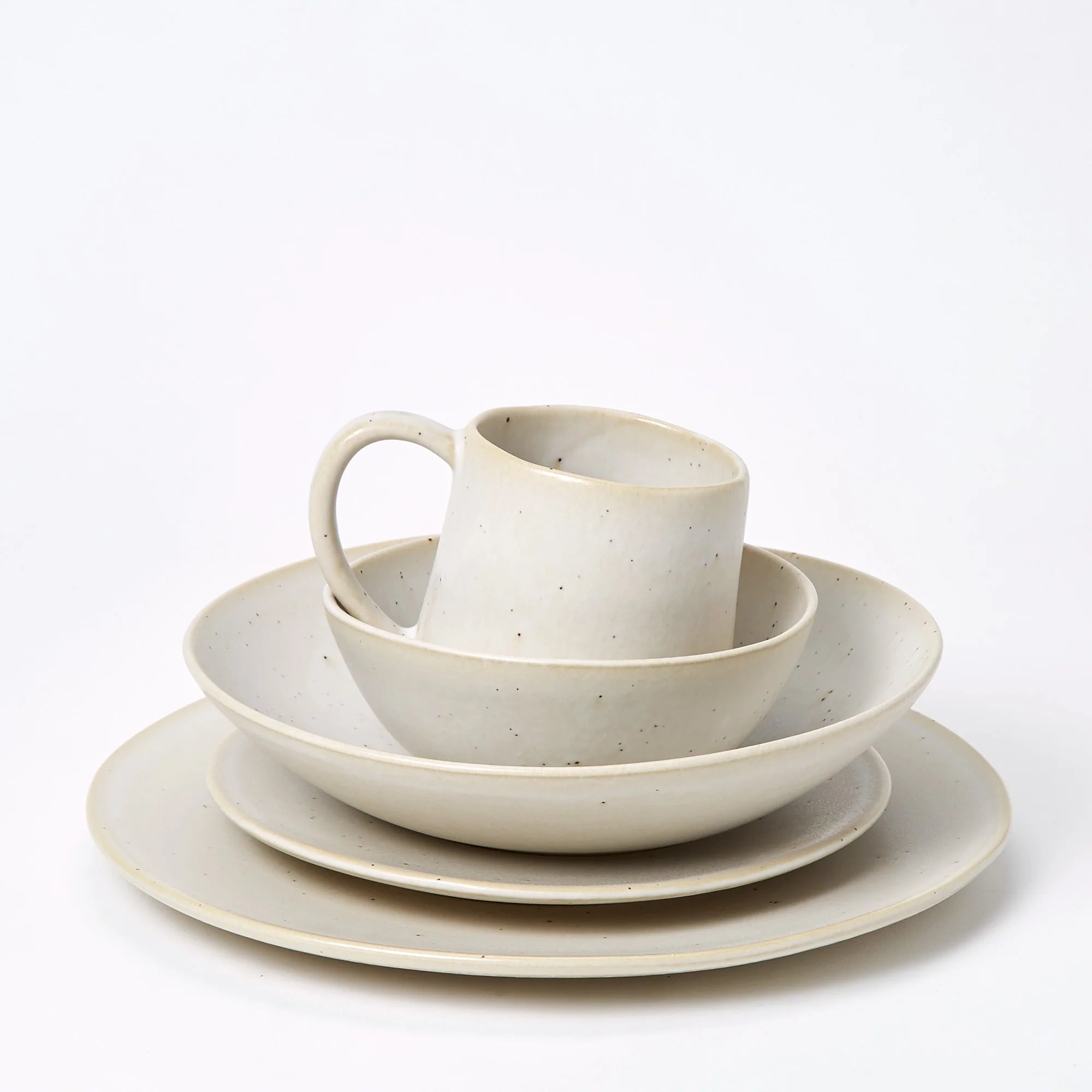 Speckle Cream Dinner Service by The Conran Shop