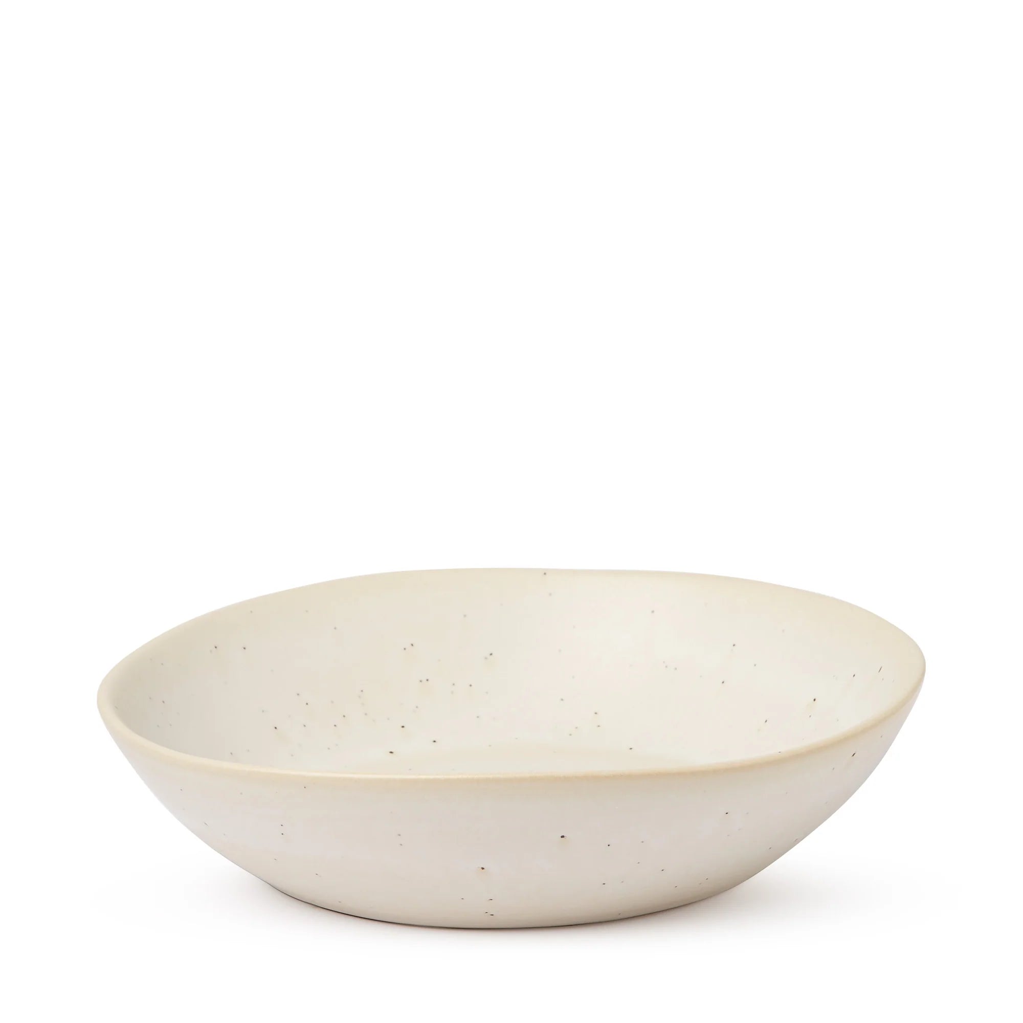 Speckle Cream Pasta Plate (21cm) by The Conran Shop