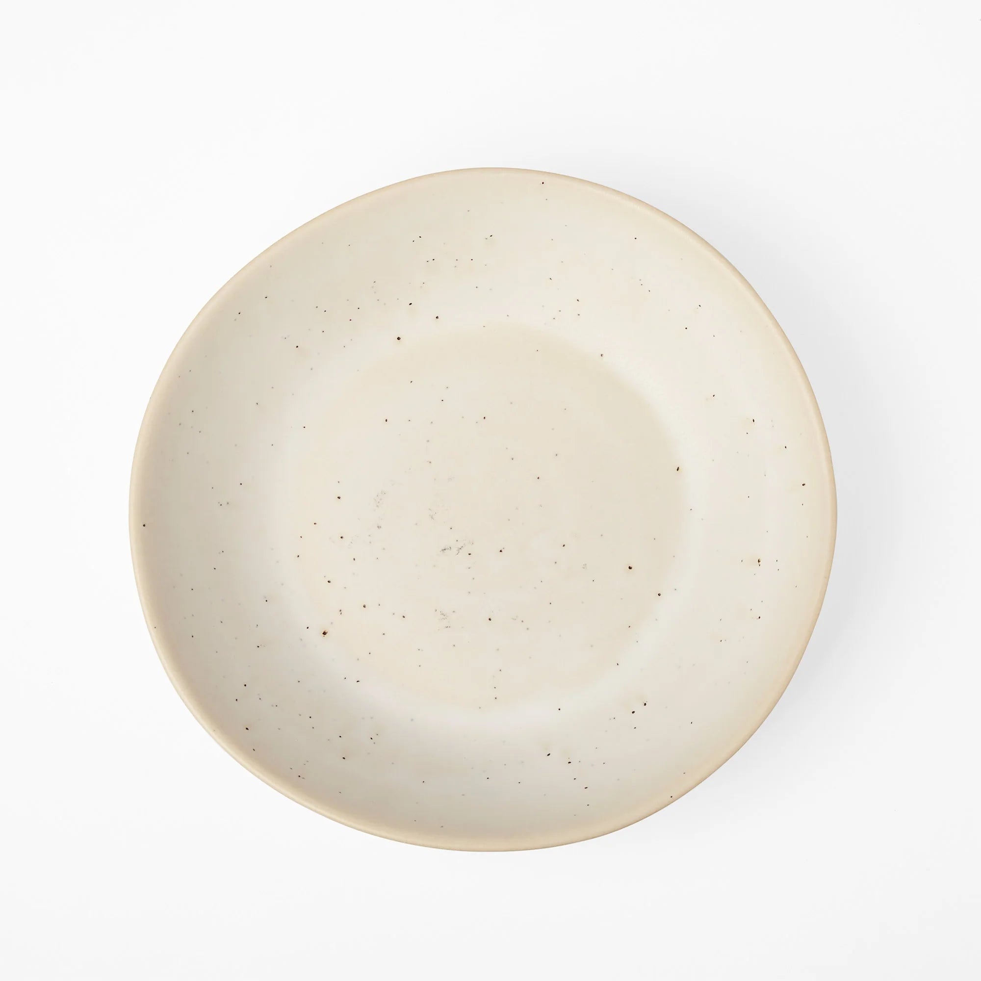 Speckle Cream Pasta Plate (21cm) by The Conran Shop