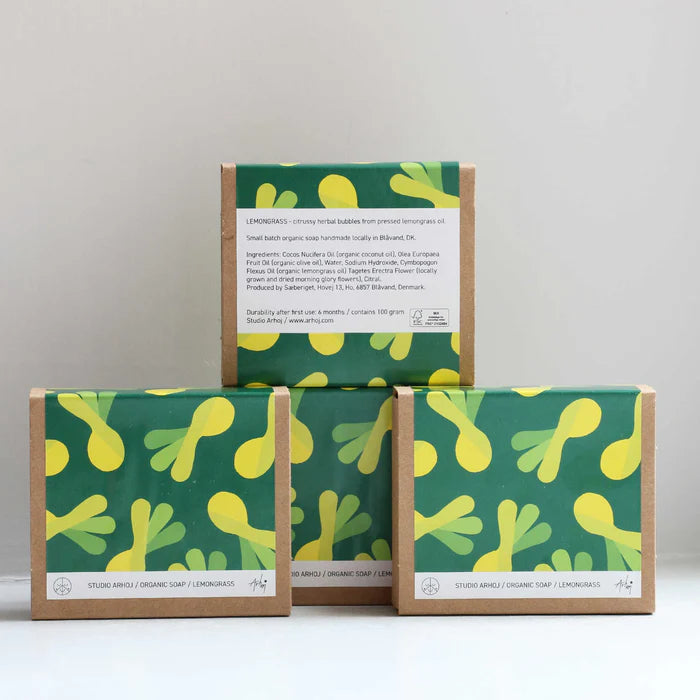 Studio Arhoj Organic Soap Bar - Lemongrass