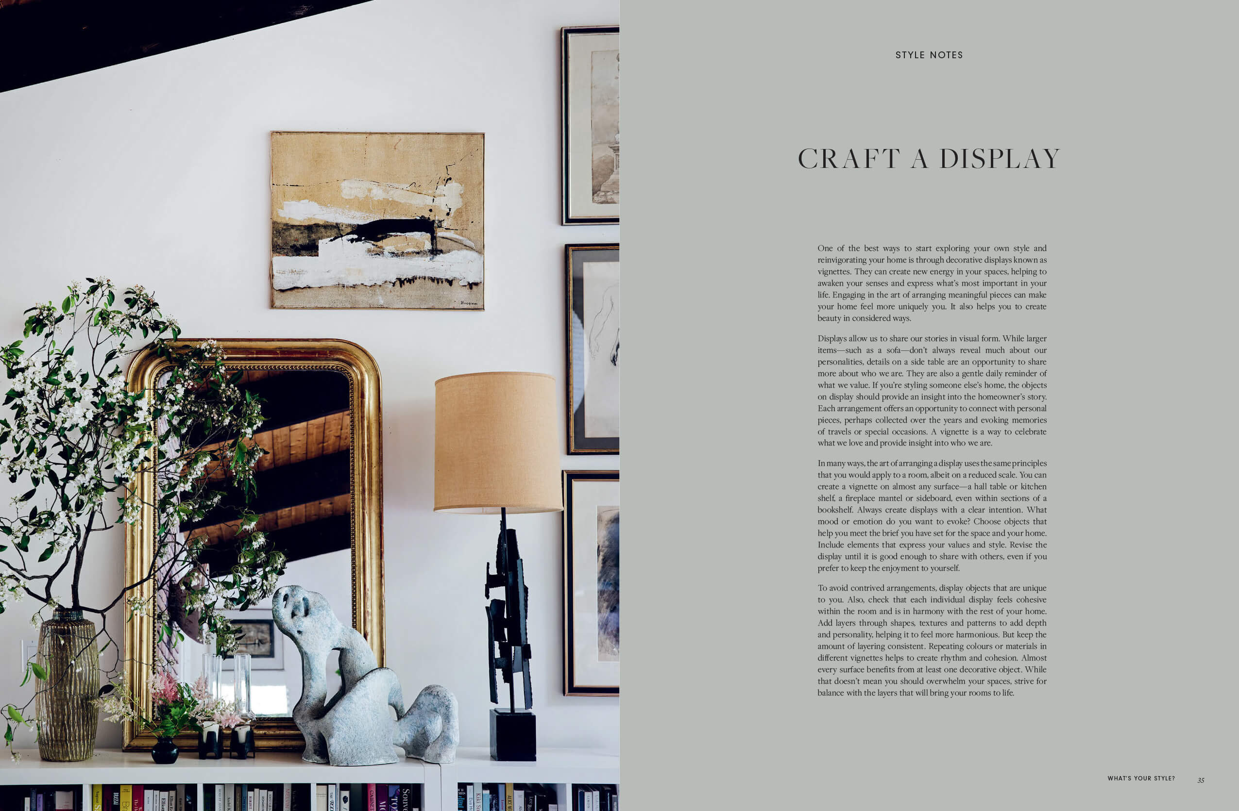 Style: The Art Of Creating A Beautiful Home | Interiors Book