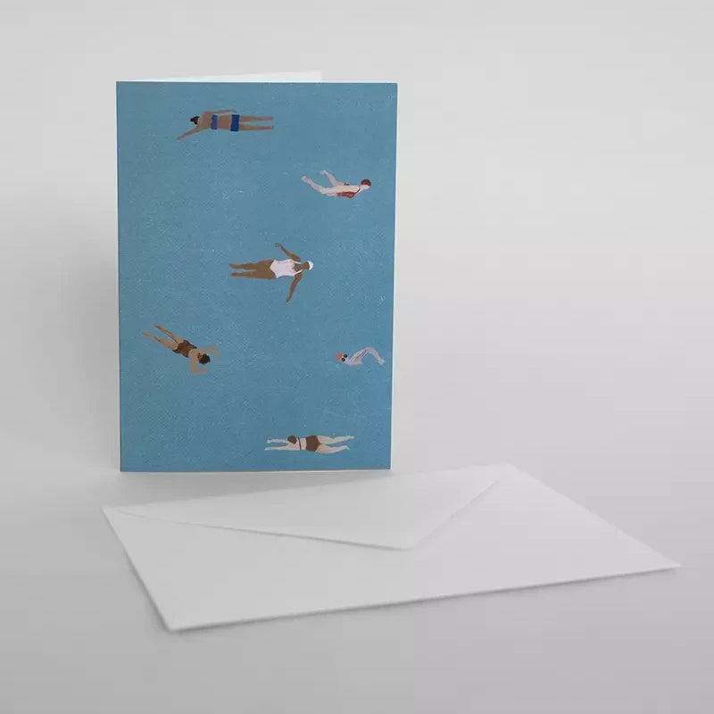 Swimmers Card | Blank Inside | by Fine Little Day