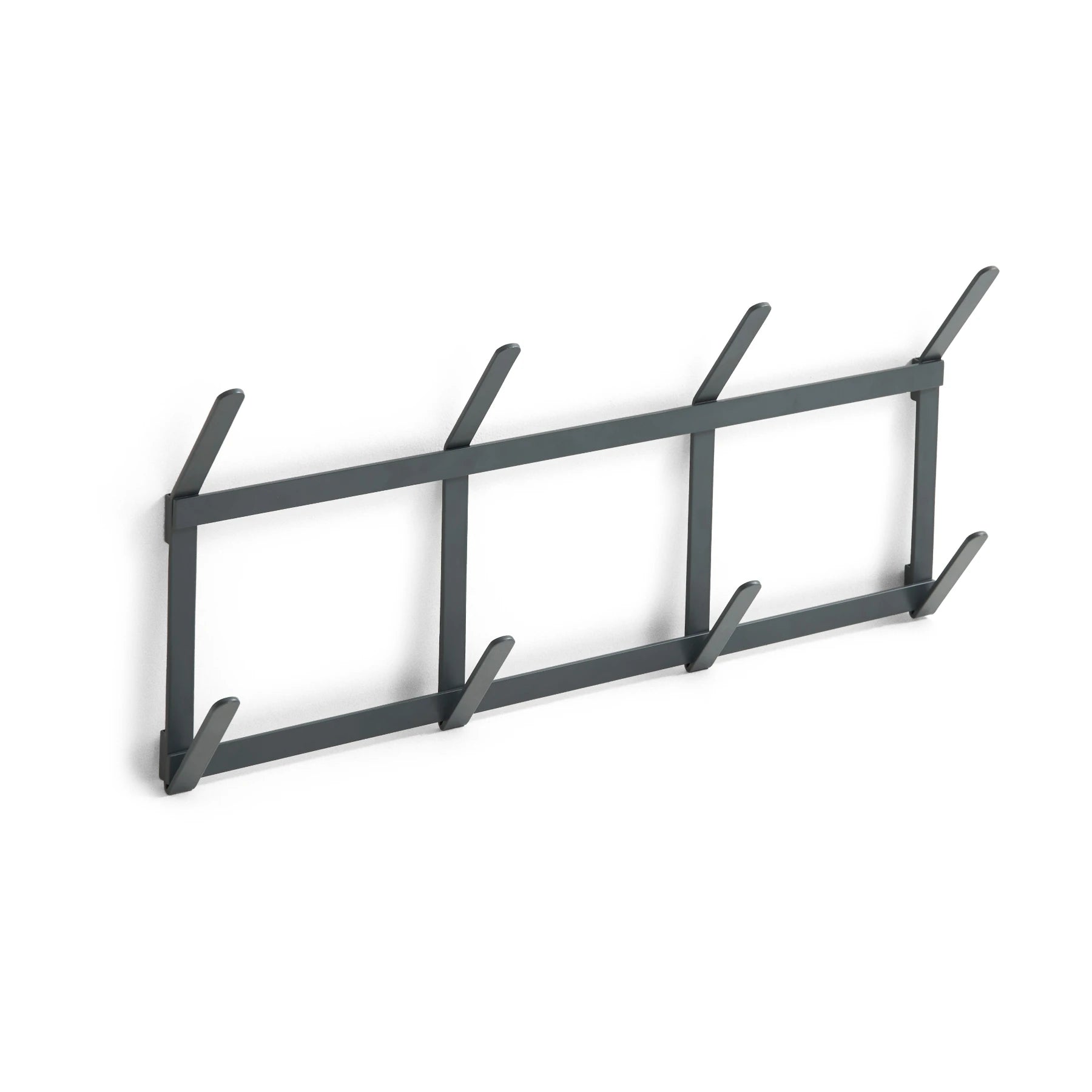 Small tape coat rack in charcoal by HAY | Lifestory