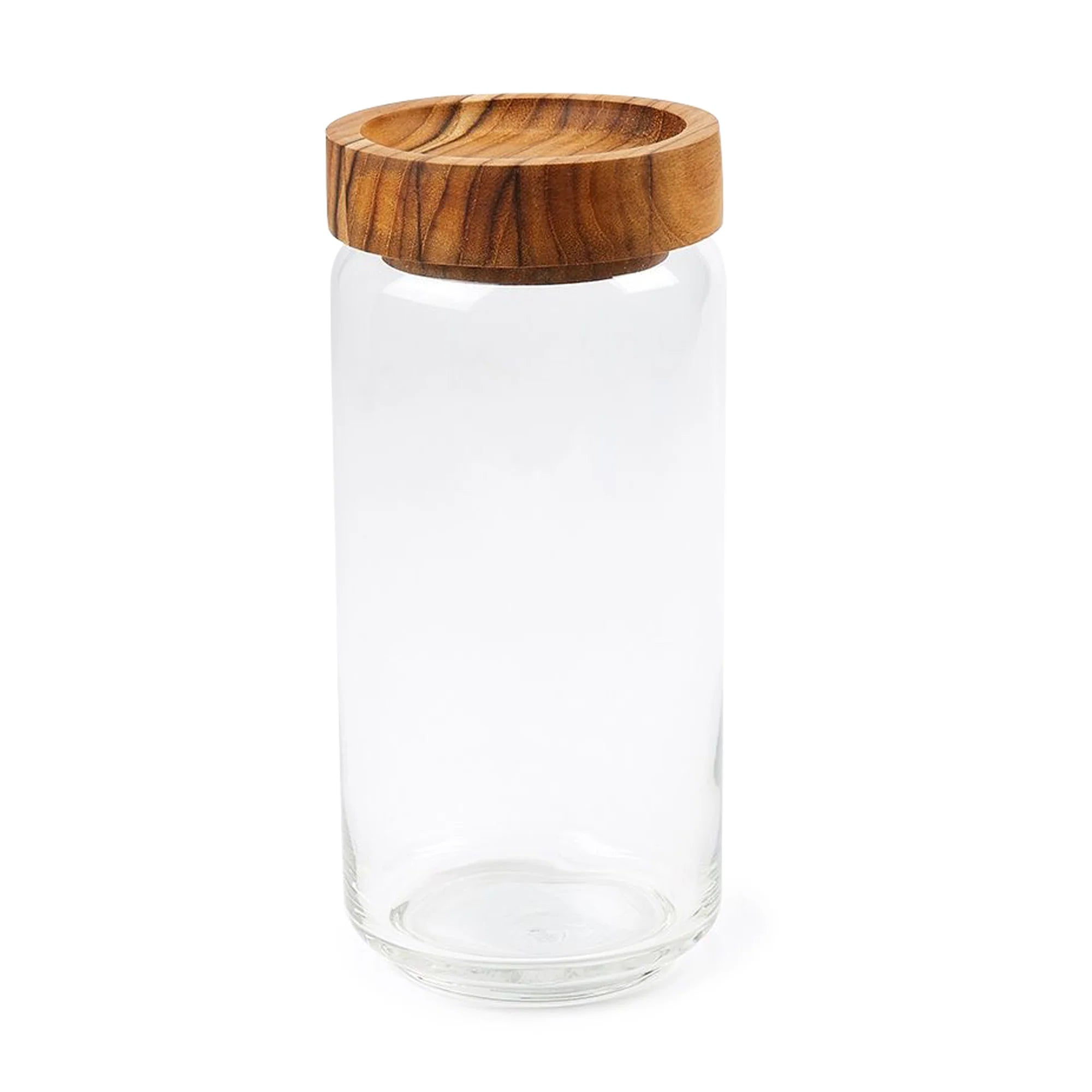 Teak Stacking Storage Jars 1L by The Conran Shop | Lifestory