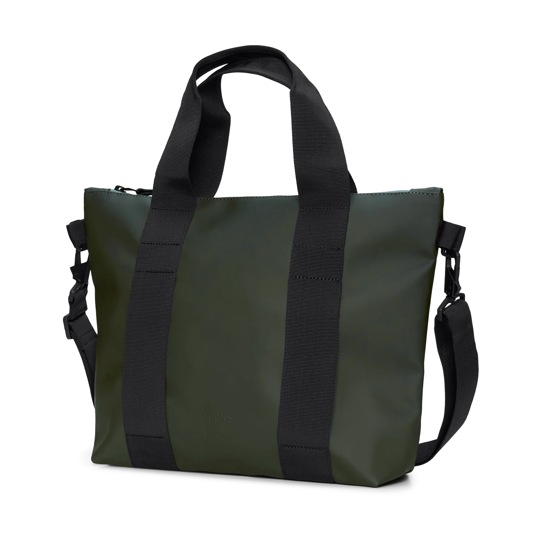 Tote Bag Micro W3 | Green | Waterproof | by Rains - Lifestory