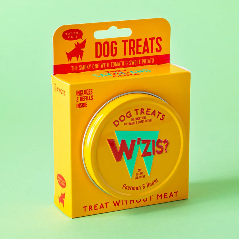 W'zis Plant Based Dog Treat Gift Box Tin & Refill - 3 Flavours