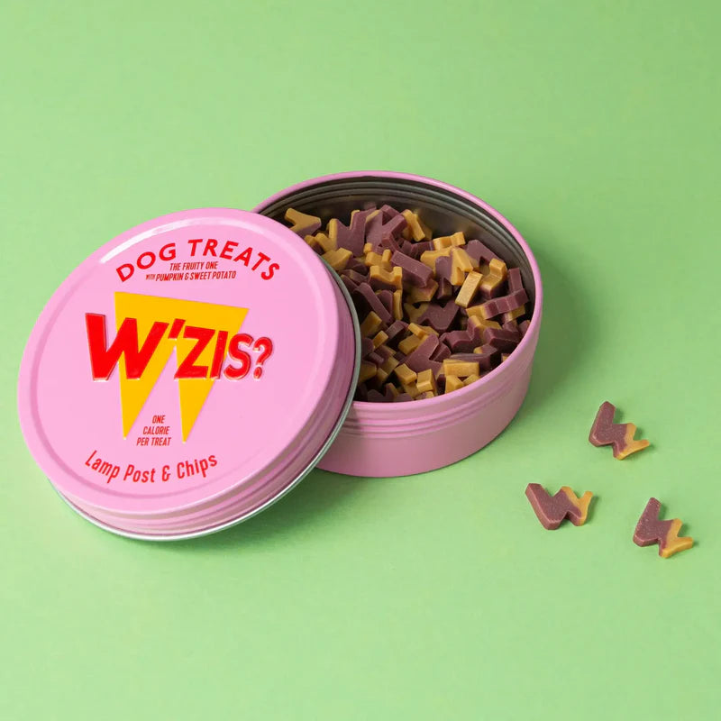 W'zis Plant Based Dog Treat Tin - 3 Flavours