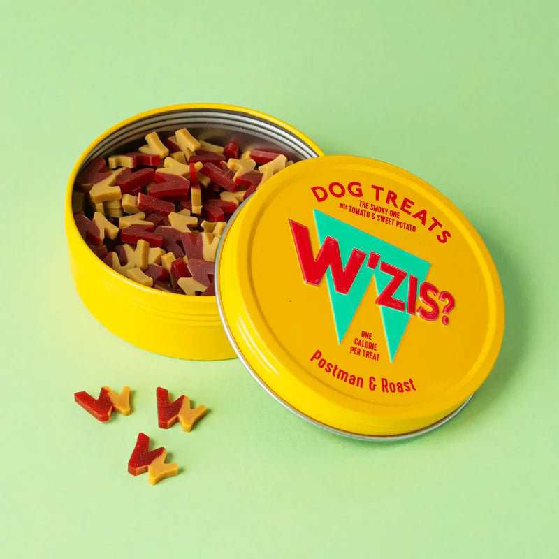 W'zis Plant Based Dog Treat Tin - 3 Flavours