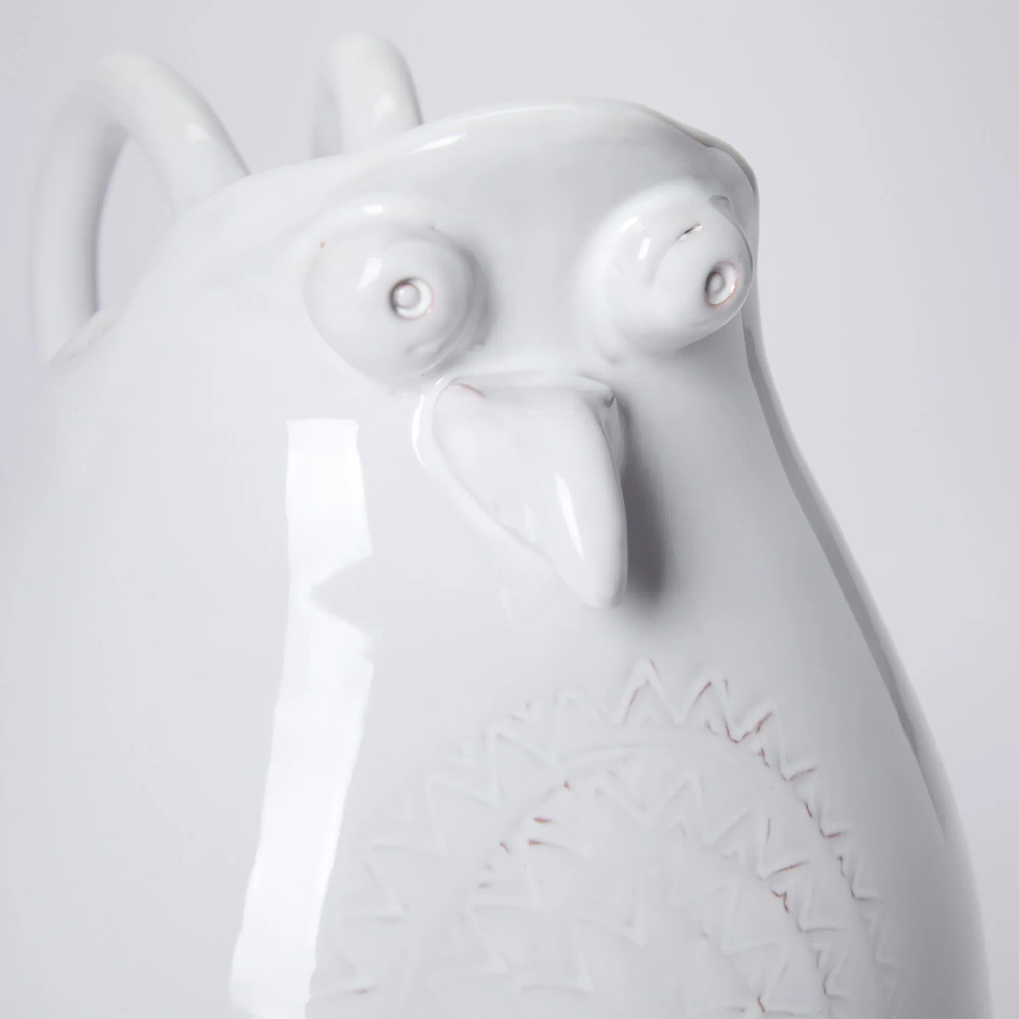 3D Bird Jug in White by The Conran Shop