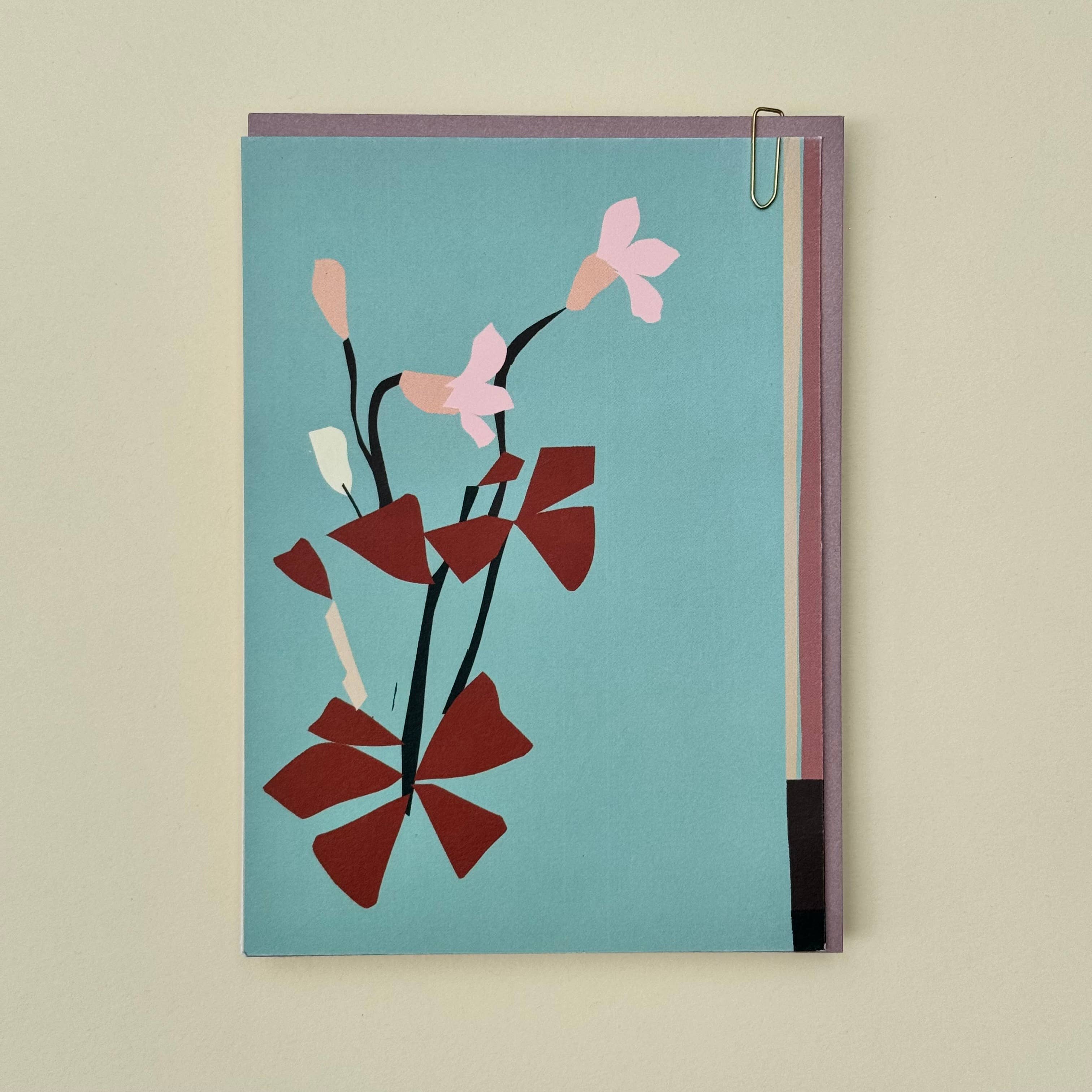 'Oxalis' Card by Pavilion