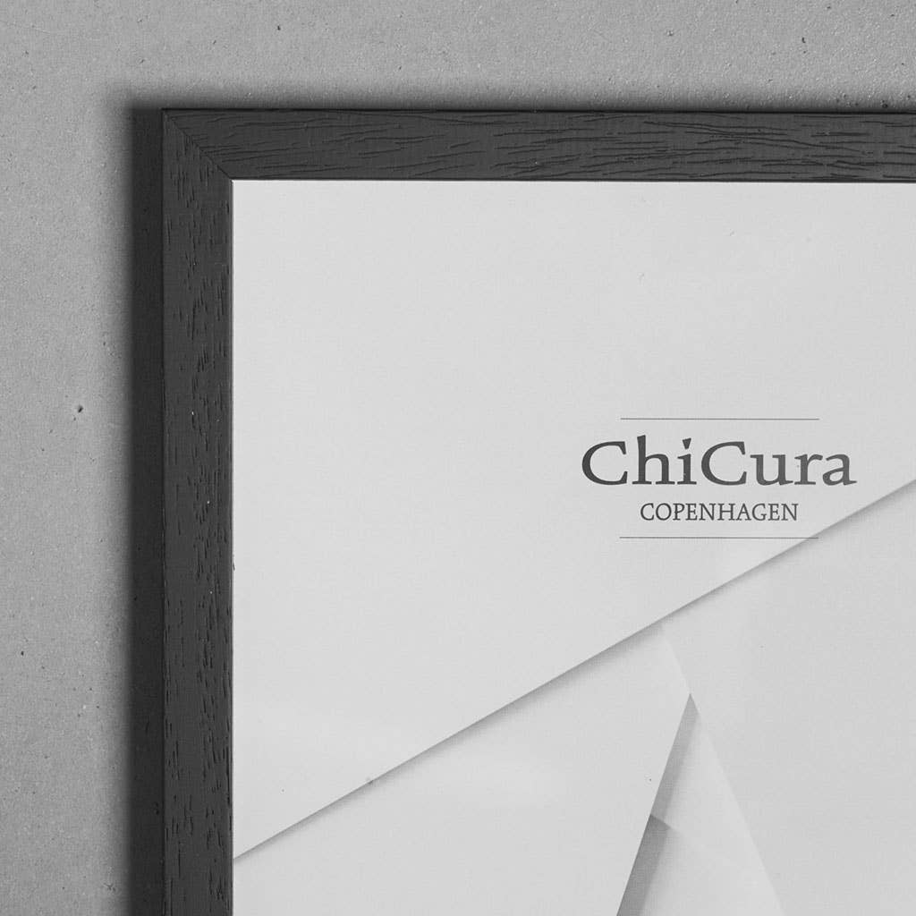 A4 Black Wooden Frame by ChiCura Copenhagen