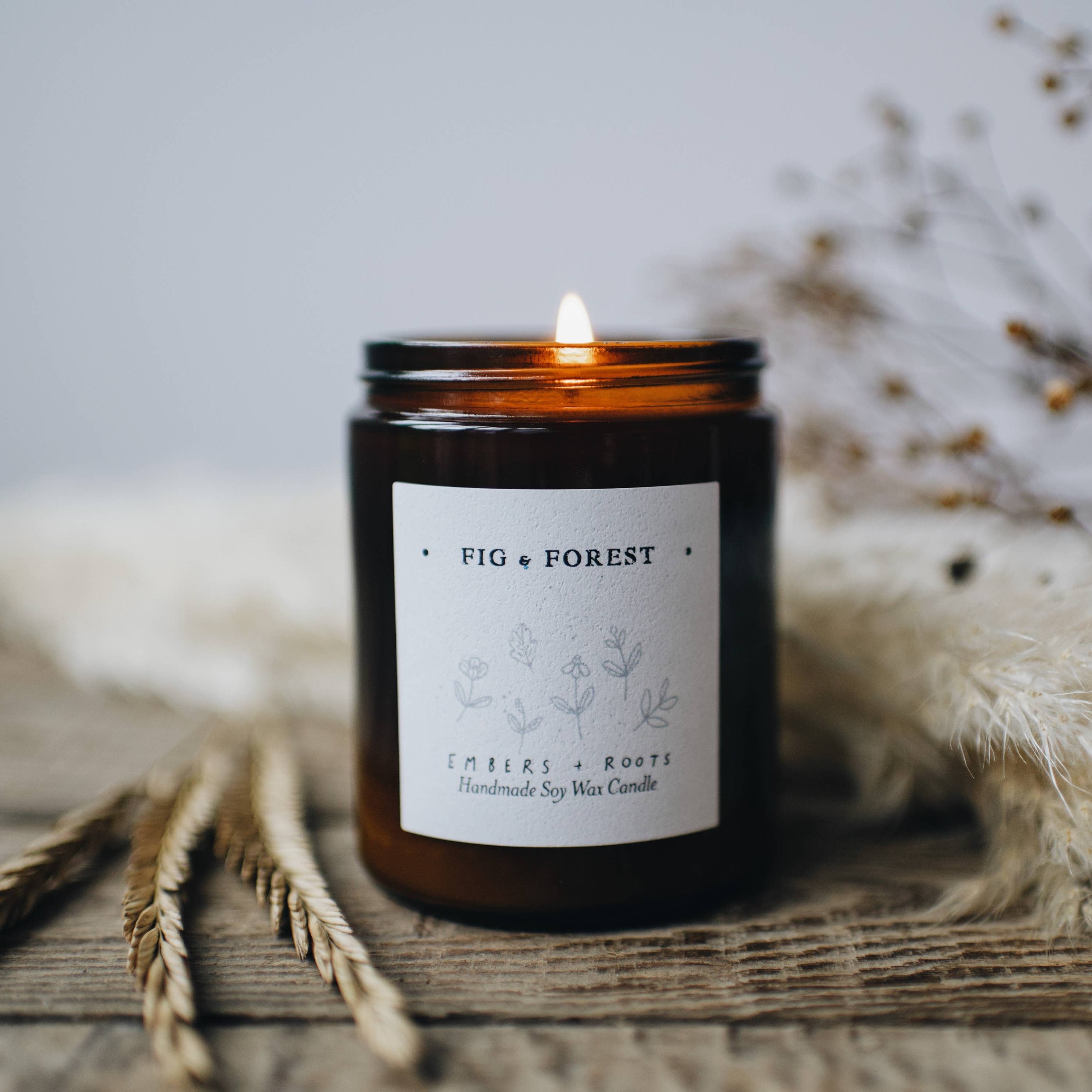 Fig & Forest Soy Wax Candle