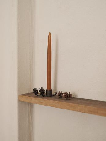 Forest Candle Holder | Black Brass | Fits Pencil Candle | by ferm Living