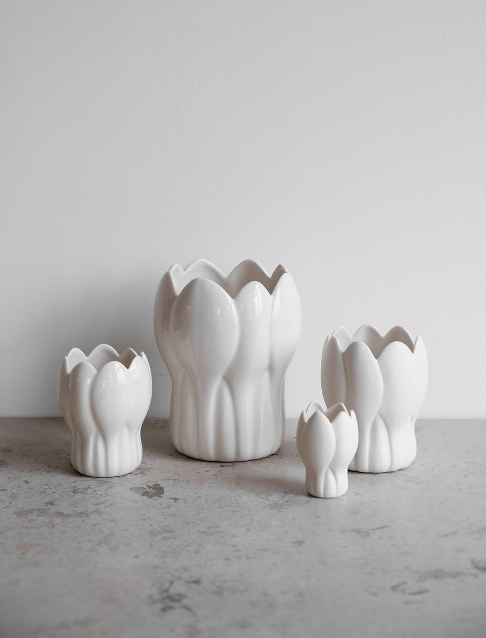 Krokus White Vase family by Fine Little Day at Lifestory