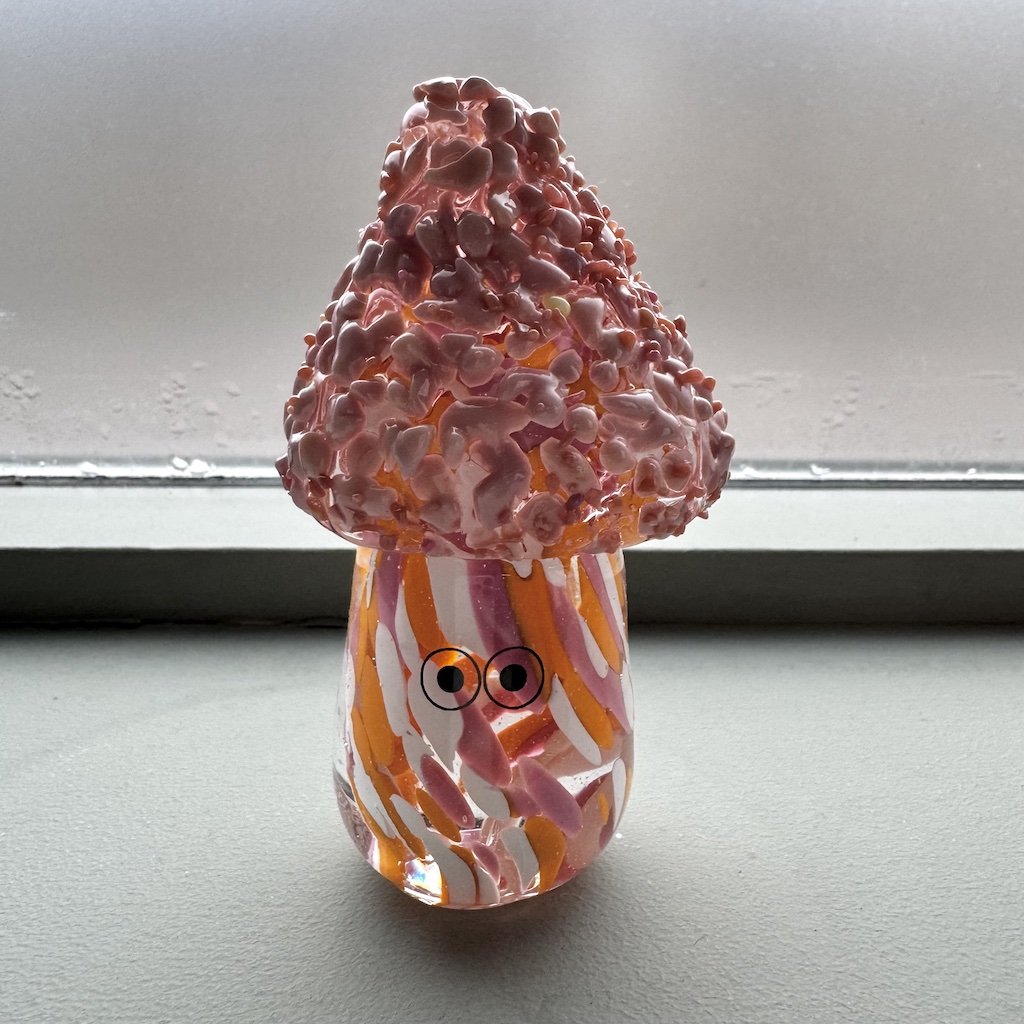 Studio Arhoj Crystal Blob | Sweet Schroom | Handblown Glass