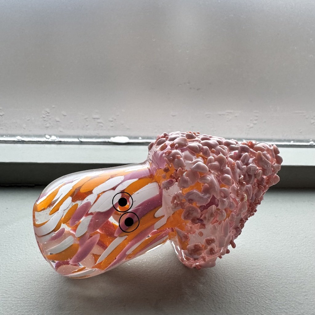 Studio Arhoj Crystal Blob | Sweet Schroom | Handblown Glass