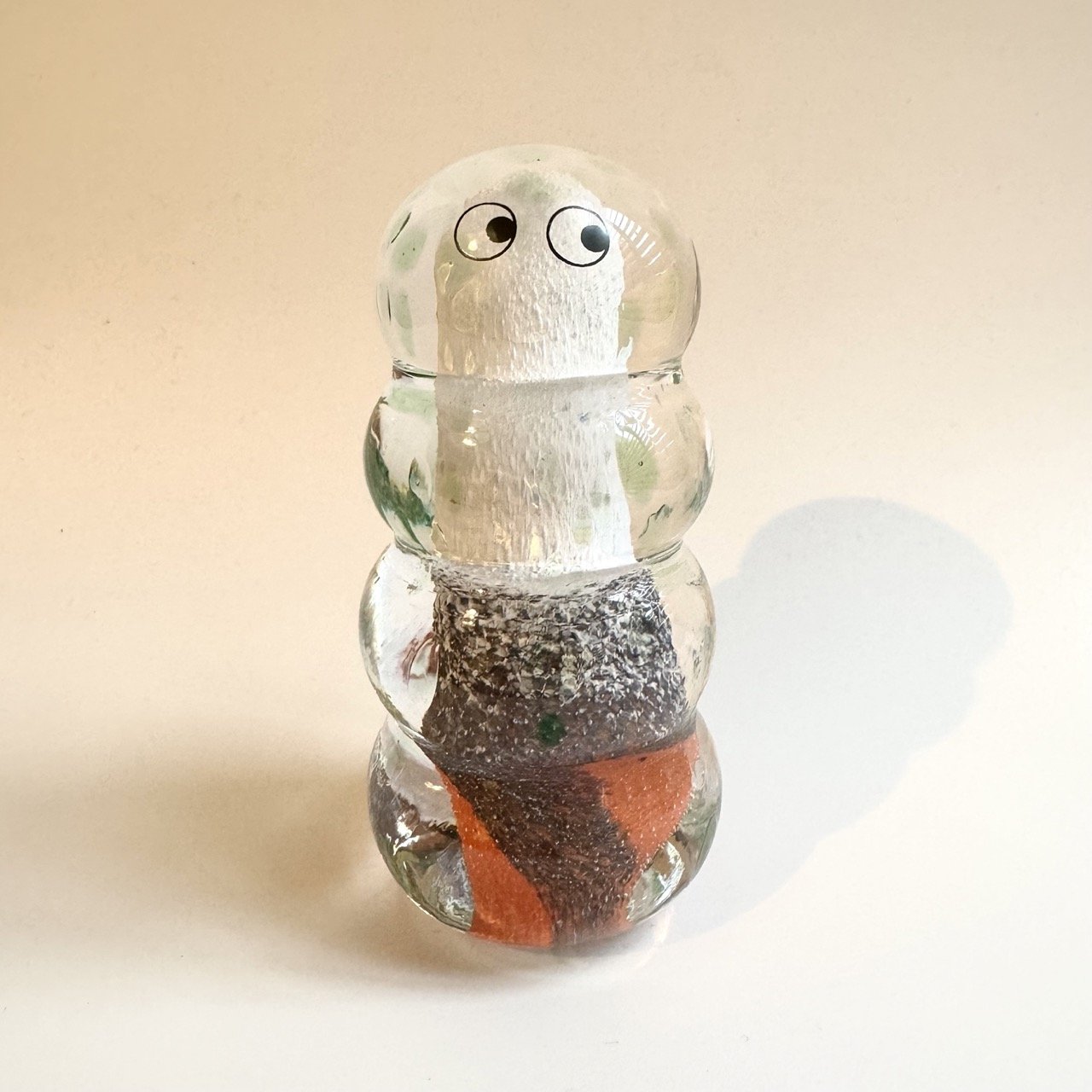 Studio Arhoj Crystal Blob | Earthworm | Handblown Glass