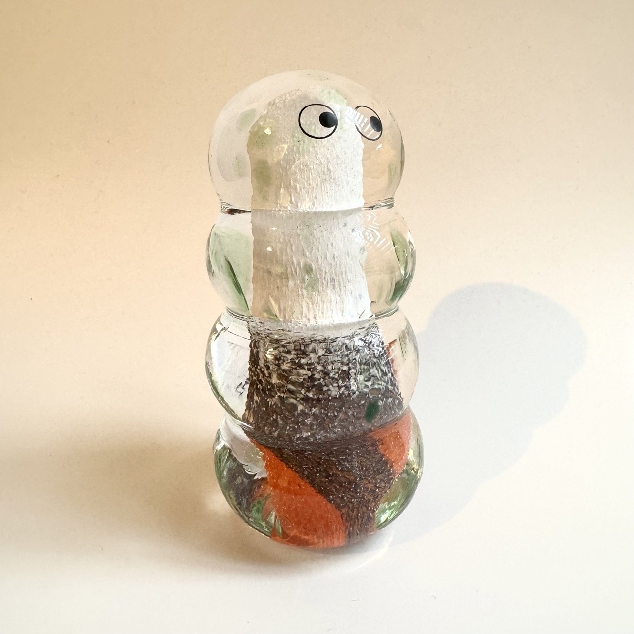 Studio Arhoj Crystal Blob | Earthworm | Handblown Glass