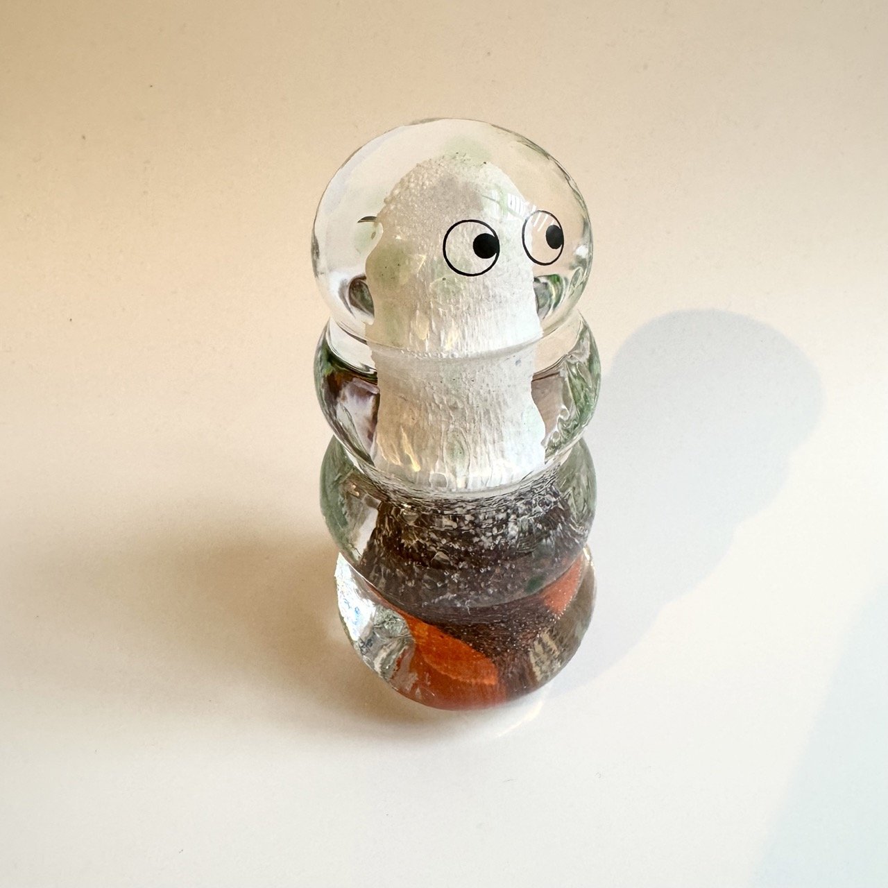 Studio Arhoj Crystal Blob | Earthworm | Handblown Glass