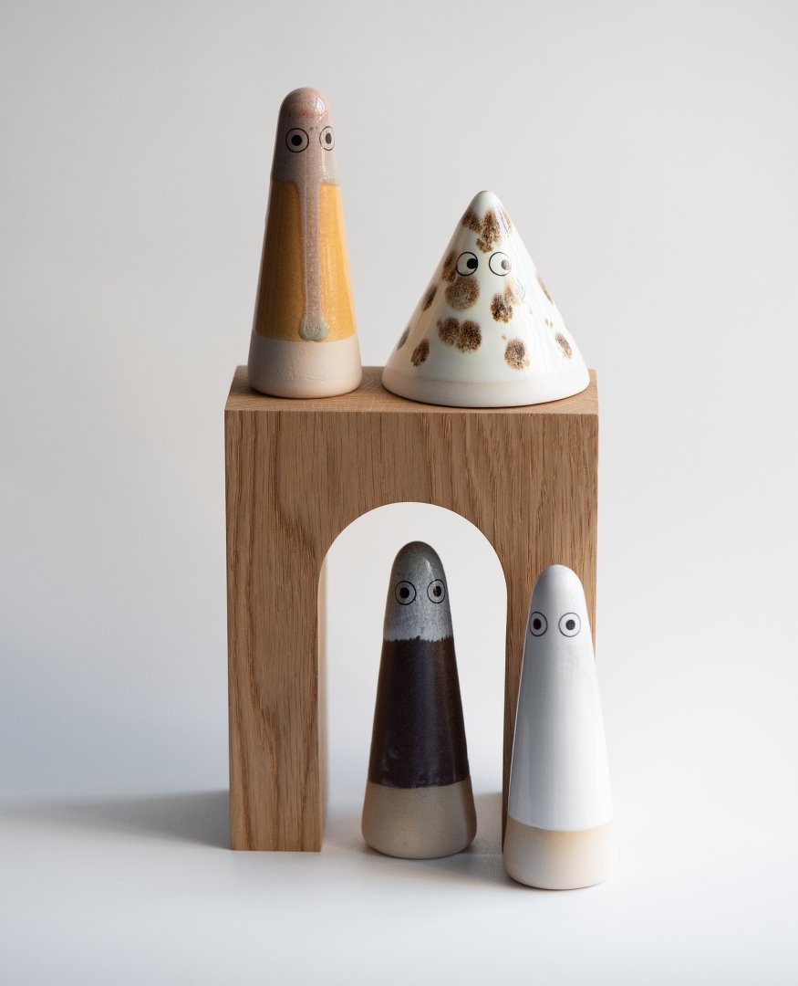 Ghost | Finlay | Ceramic Figurine | by Studio Arhoj