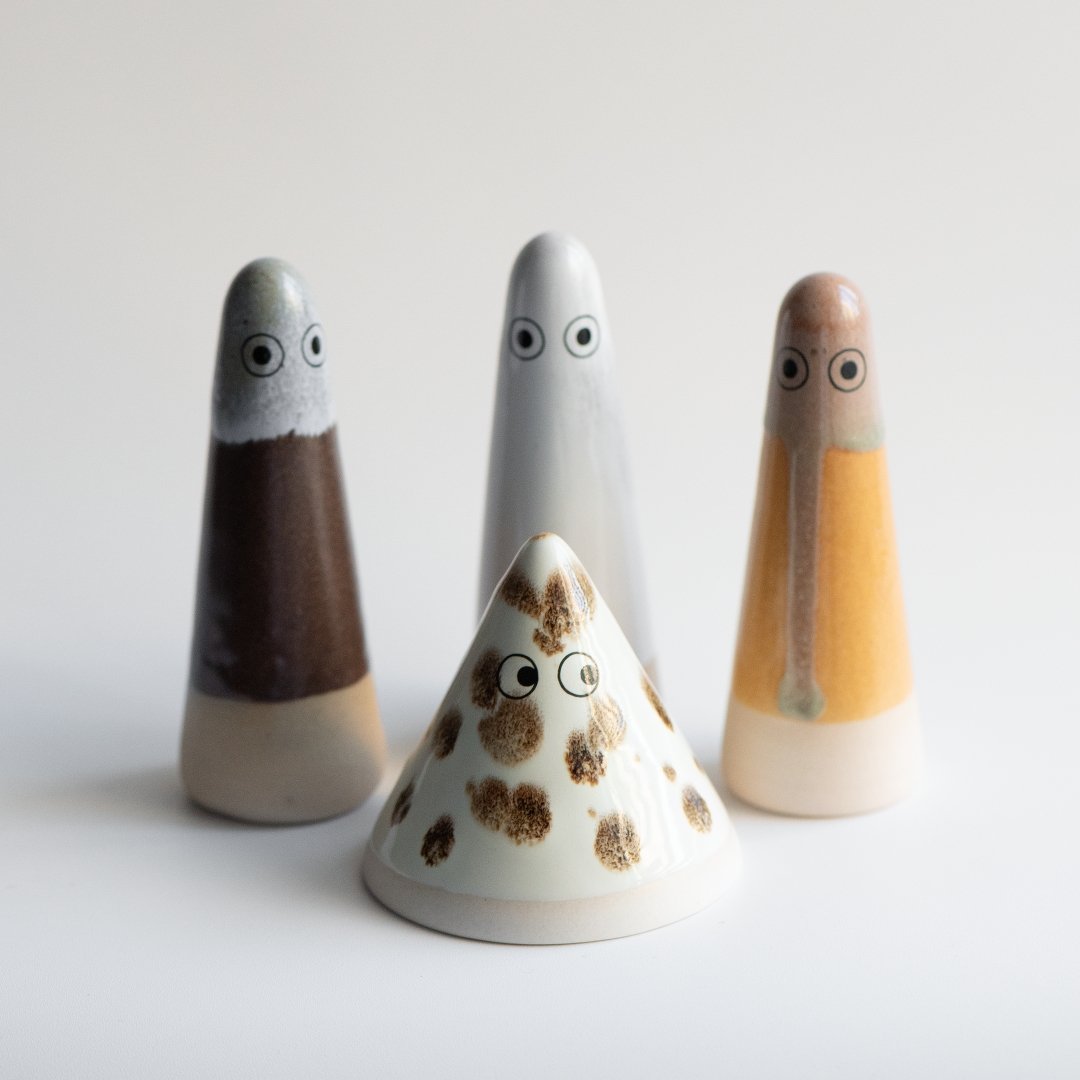 Ghost | Finlay | Ceramic Figurine | by Studio Arhoj