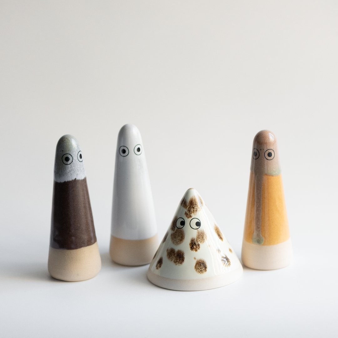 Ghost | Finlay | Ceramic Figurine | by Studio Arhoj