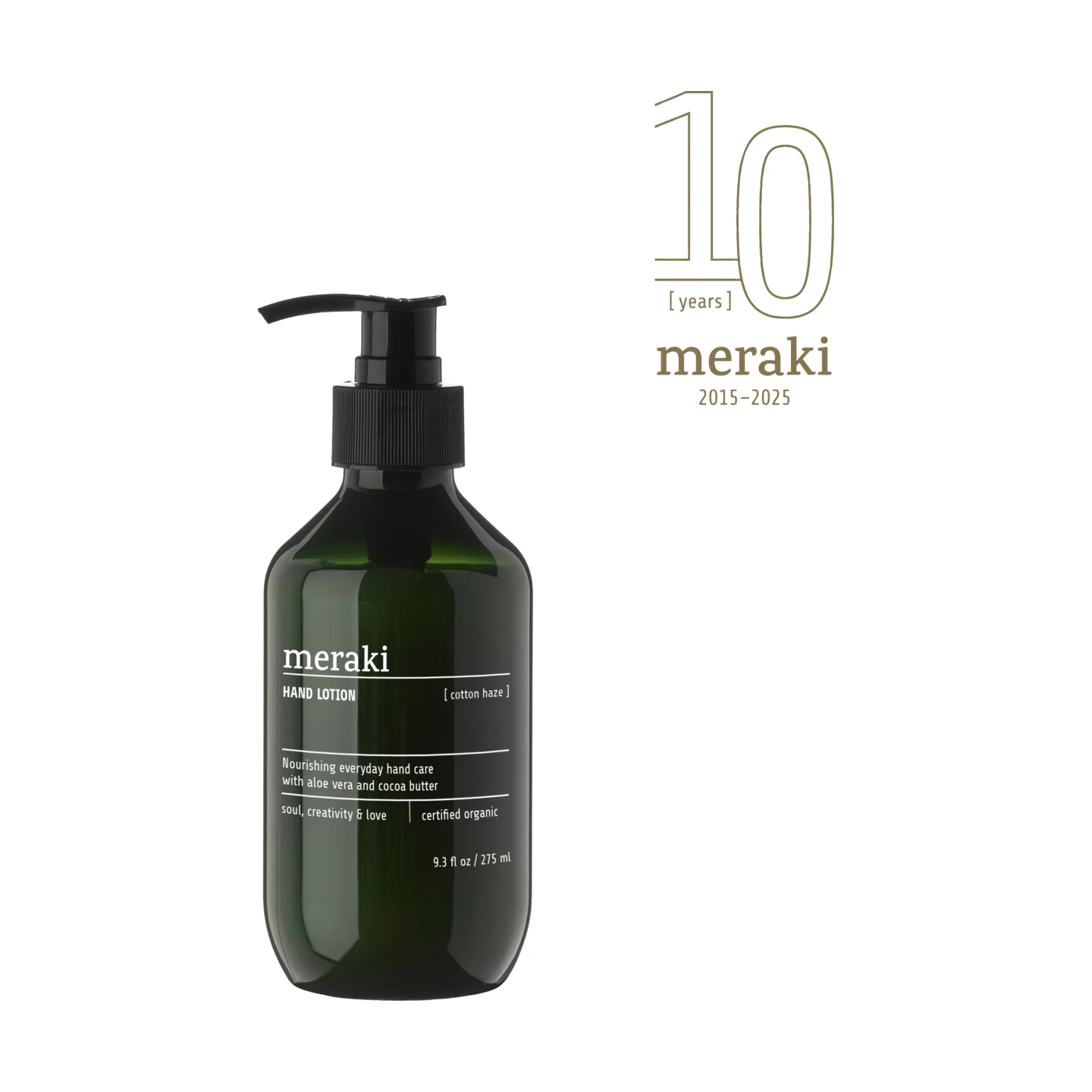 Meraki Organic Cotton Haze Hand Lotion | Lifestory