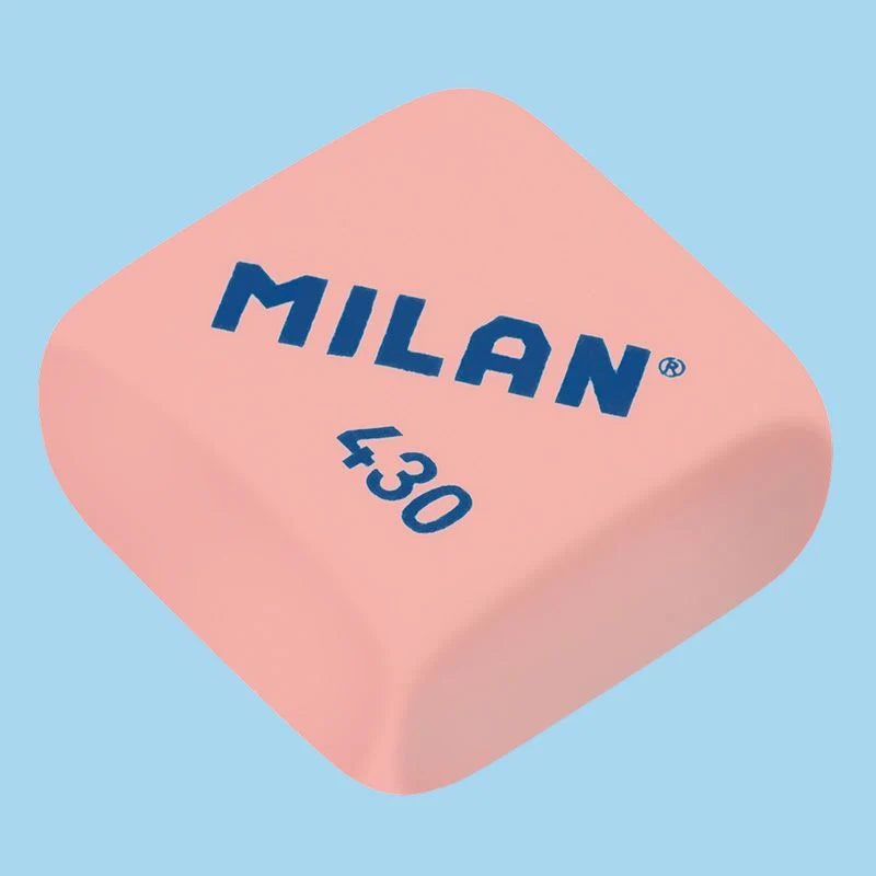 Milan Squared Synthetic Eraser in pink | 430 style - Lifestory