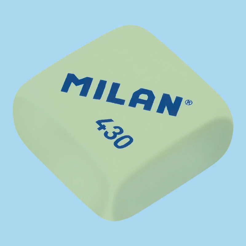 Milan Squared Synthetic Eraser in green | 430 style - Lifestory