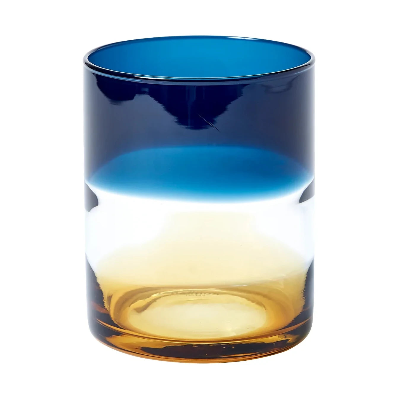 Ombre Tumbler in blue and amber by The Conran Shop
